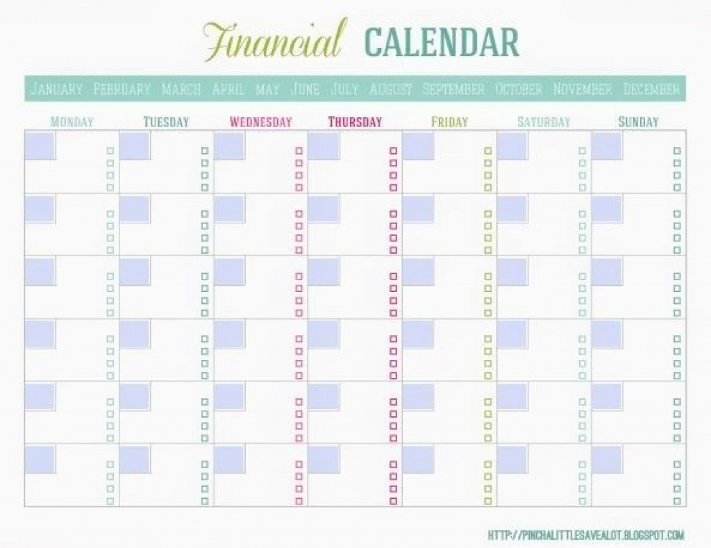 020 Bill Paying Calendar Template Pay Staggering Ideas
