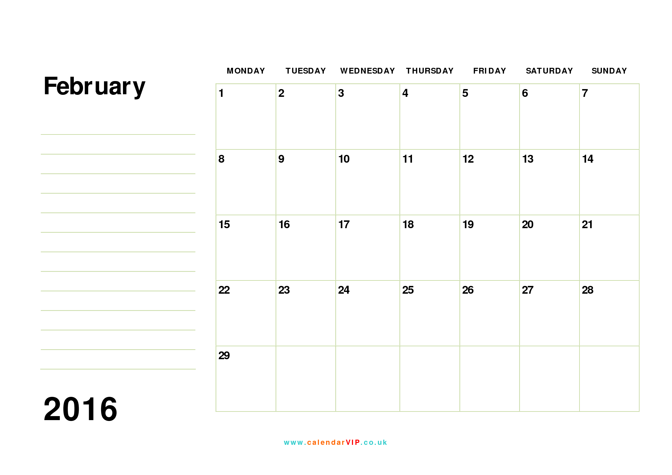 023 Free Calendar Templates Template Ideas Monthly