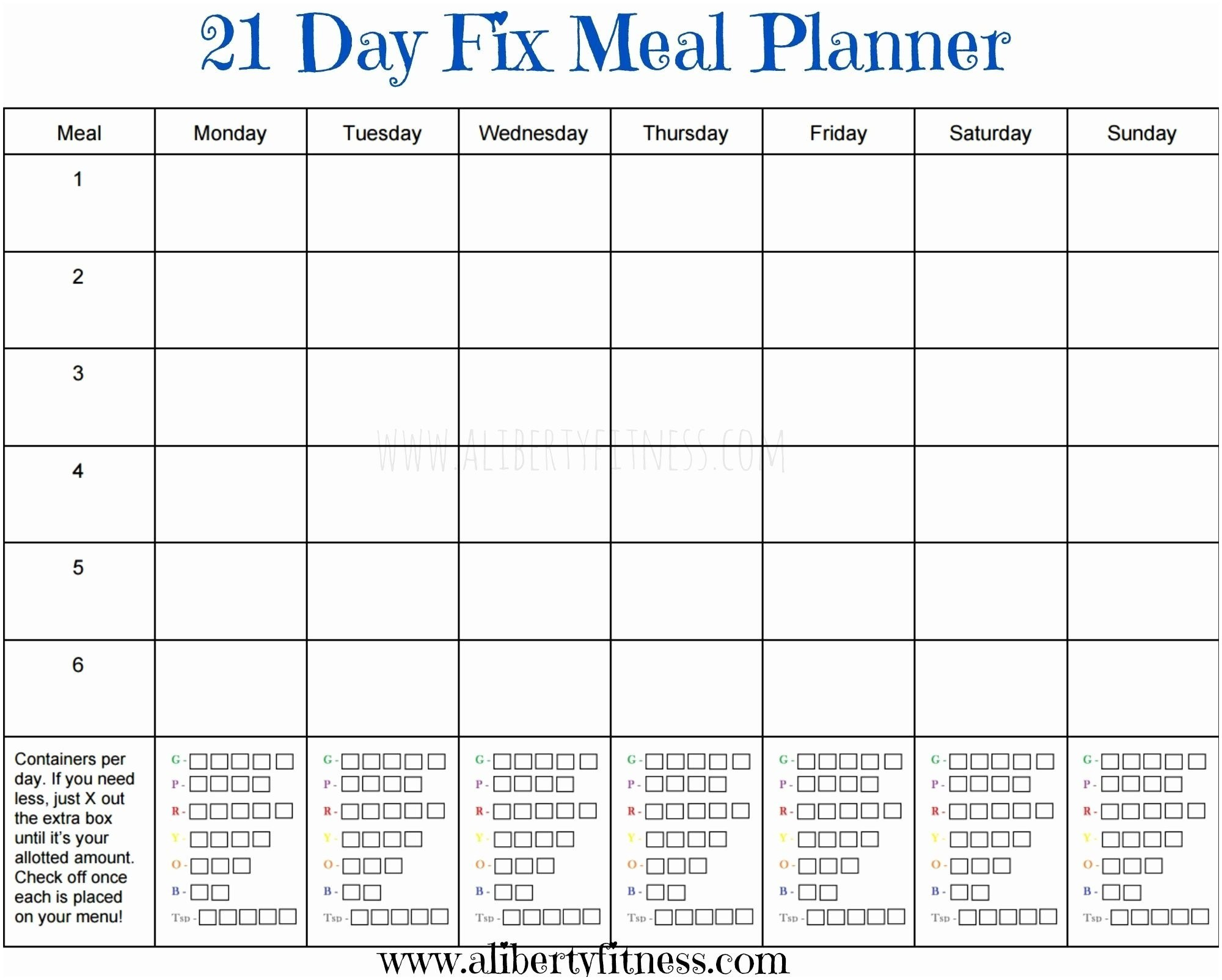 023 Plan Template Meal Calendar Printable Planning Elegant