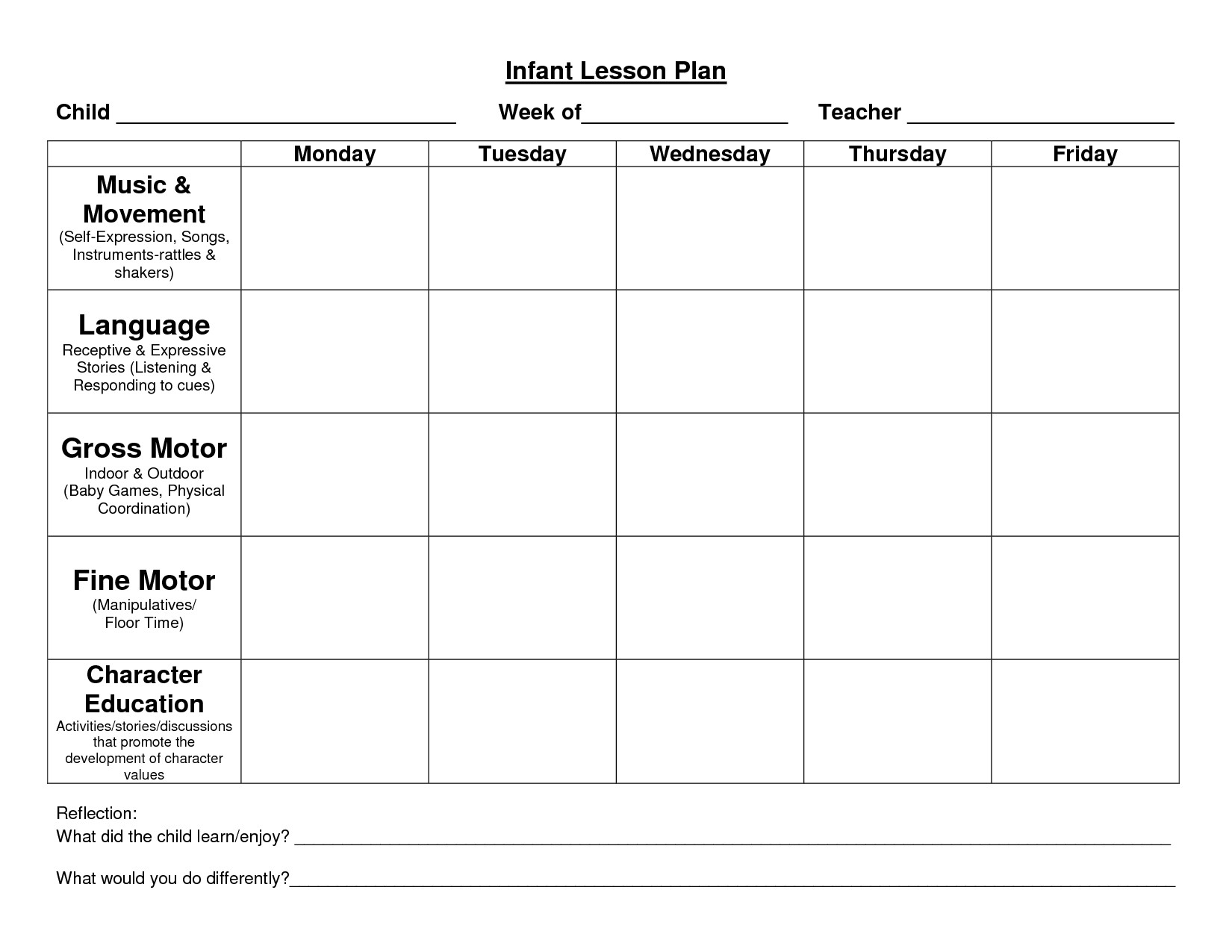 024 Free Printable Lesson Plan 235561 Unusual Templates