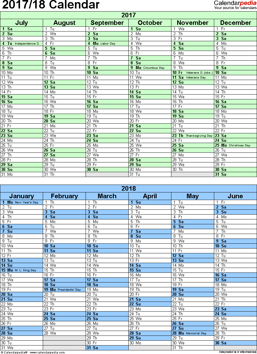 6 Month Planner Template | Example Calendar Printable