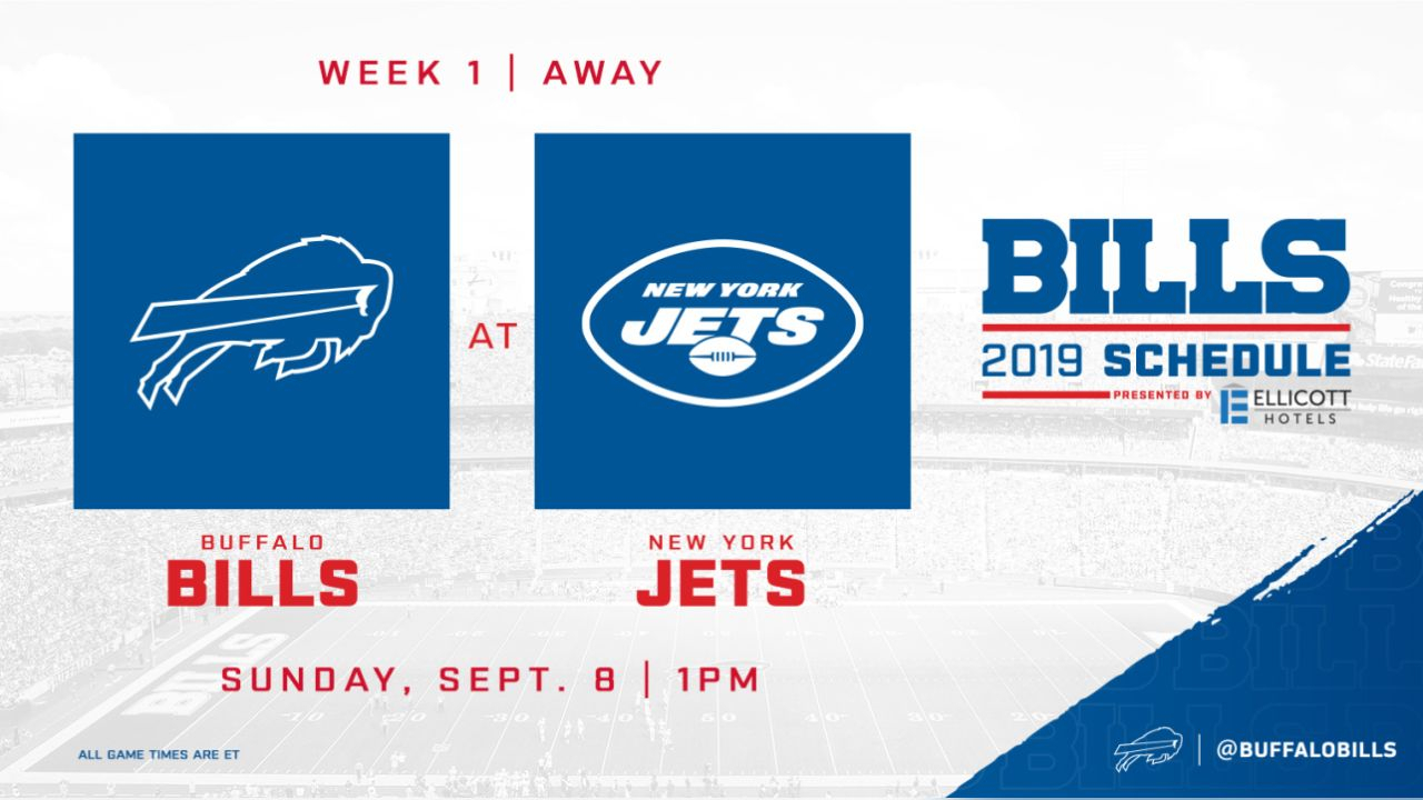 10 Things To Know About The Bills 2019 Regular Season Schedule