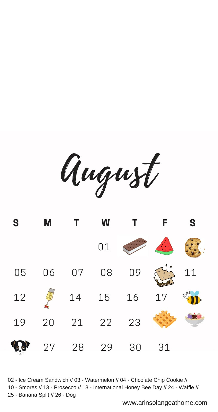 2019 National Days List July | Calendar Template