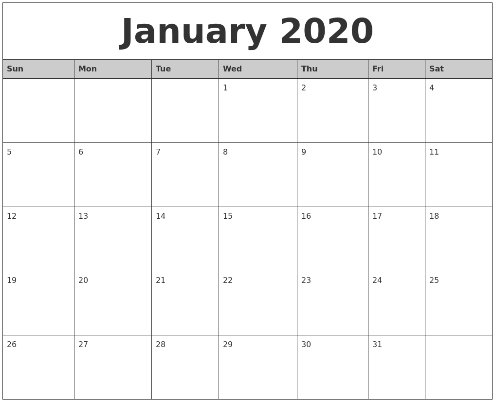 2025 Calendar Printable Word Doc