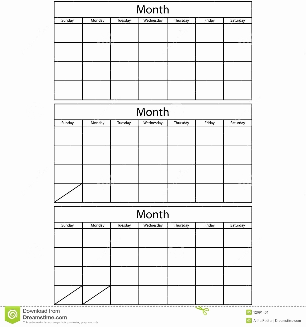 3 Month Planning Calendar Free Template Example Calendar Printable