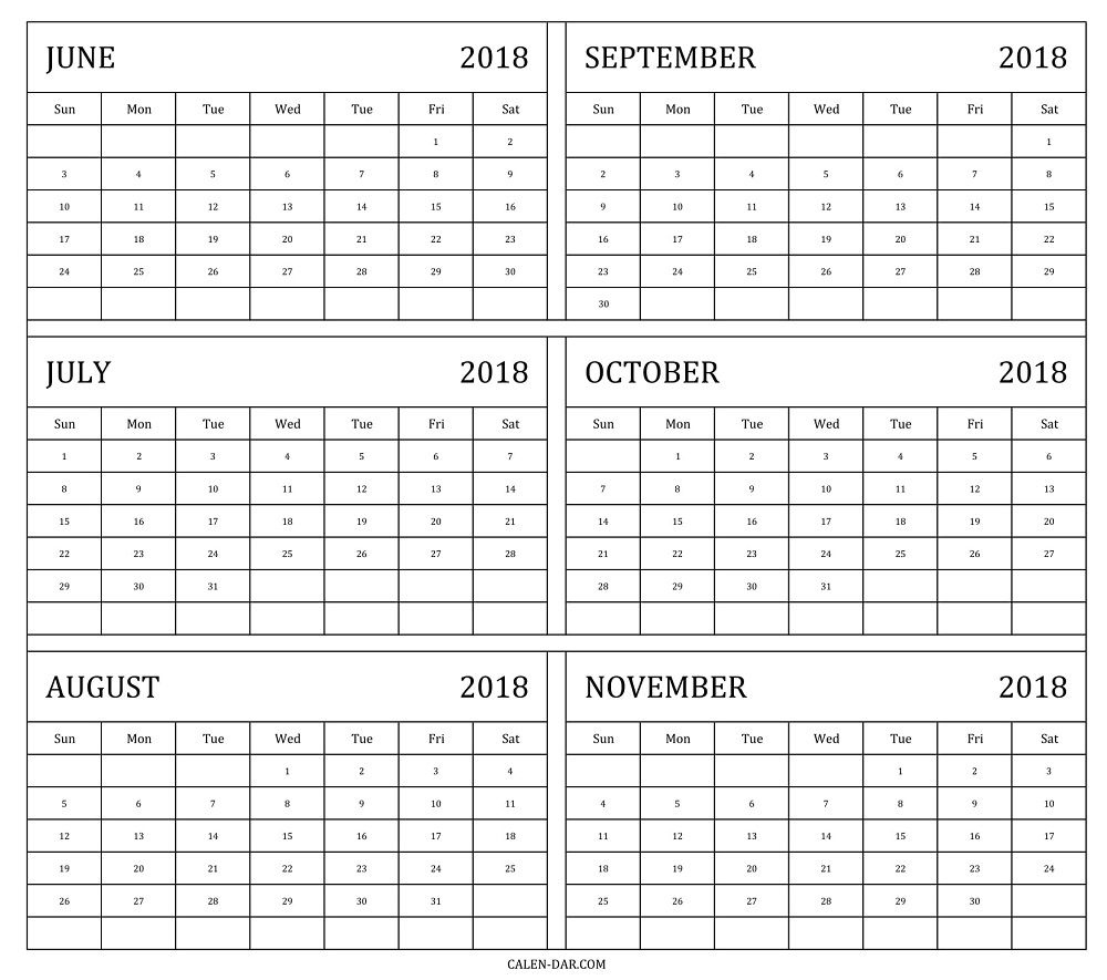 print 6 month calendar 6 free example calendar printable