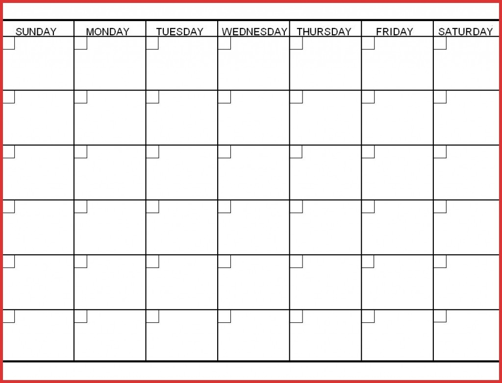 Printable 6 Week Calendars Example Calendar Printable