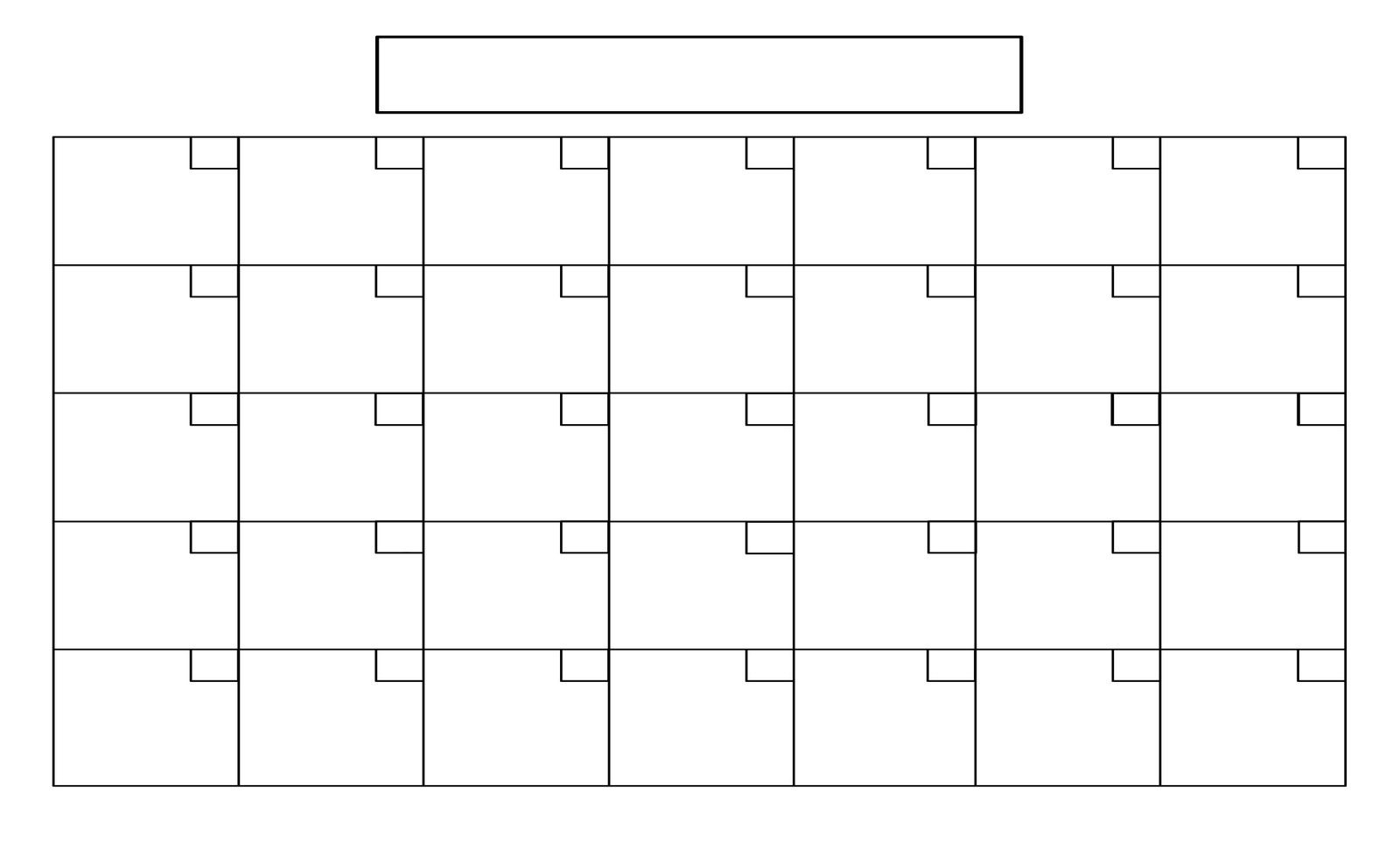 8.5 X 14 Blank Calendar Templates Example Calendar Printable