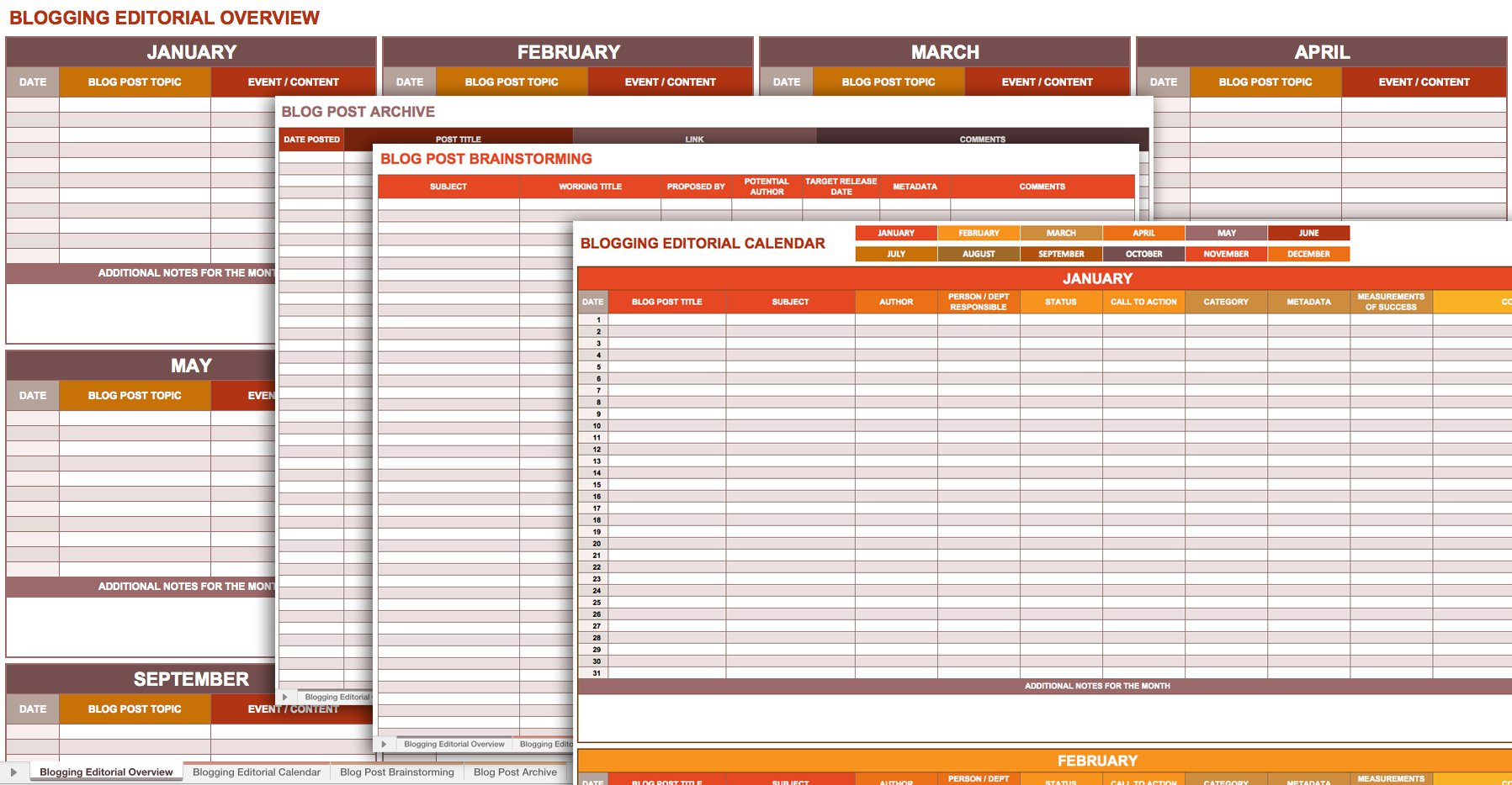 9 Free Marketing Calendar Templates For Excel - Smartsheet