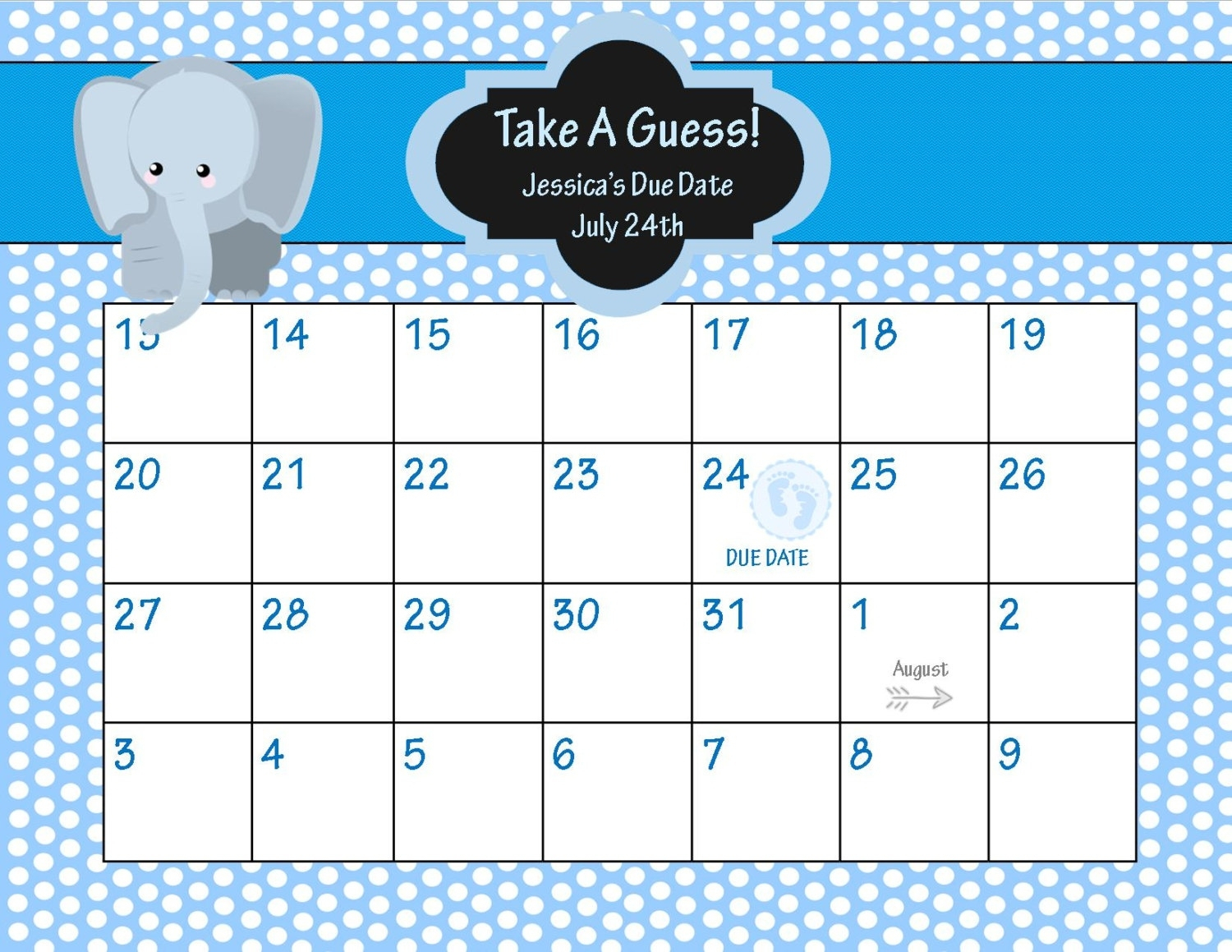 Pregnancy Countdown Calendar Printable Free Example Calendar Printable