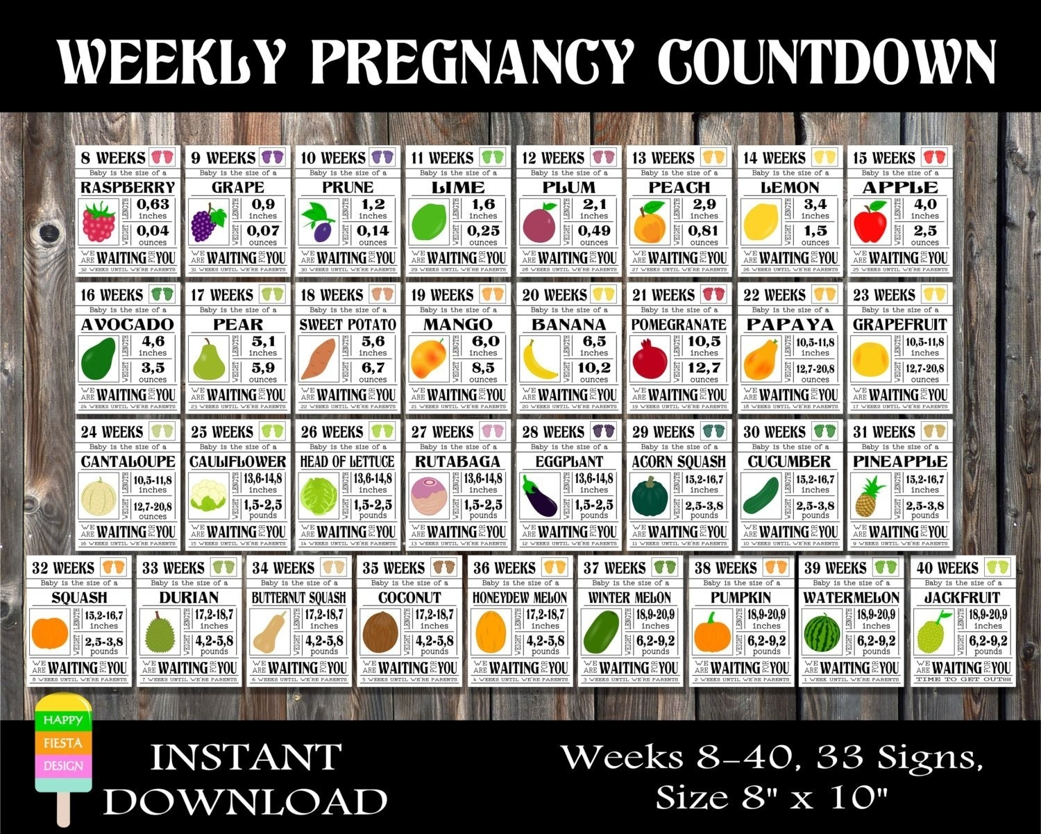 pregnancy countdown calendar printable free example