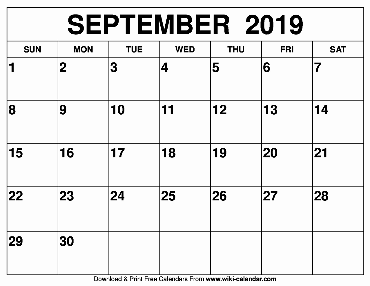 Best Of 32 Sample Printable Calendar September Through