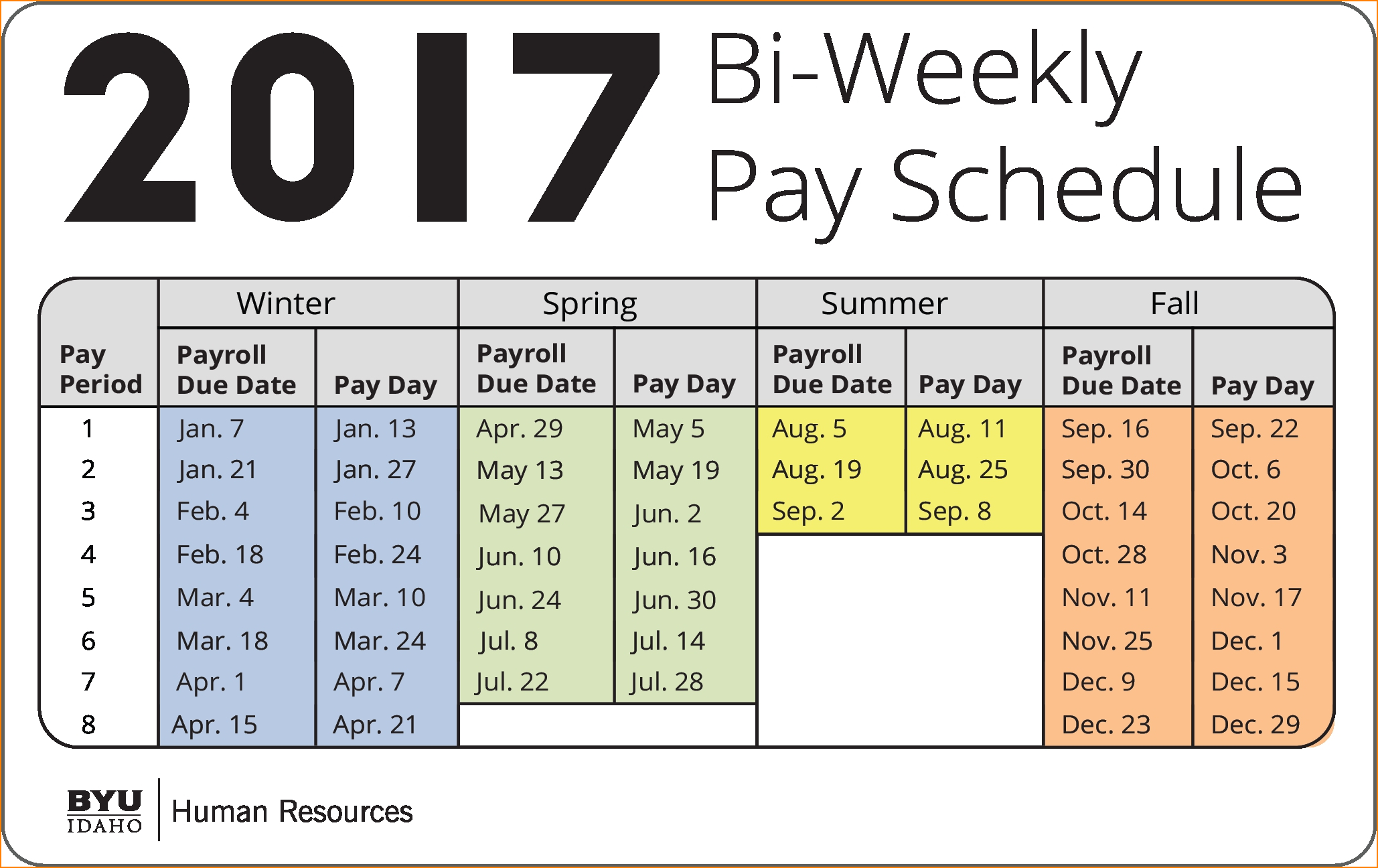 Bi Weekly 2025 Payroll Calendar Wilie Julianna