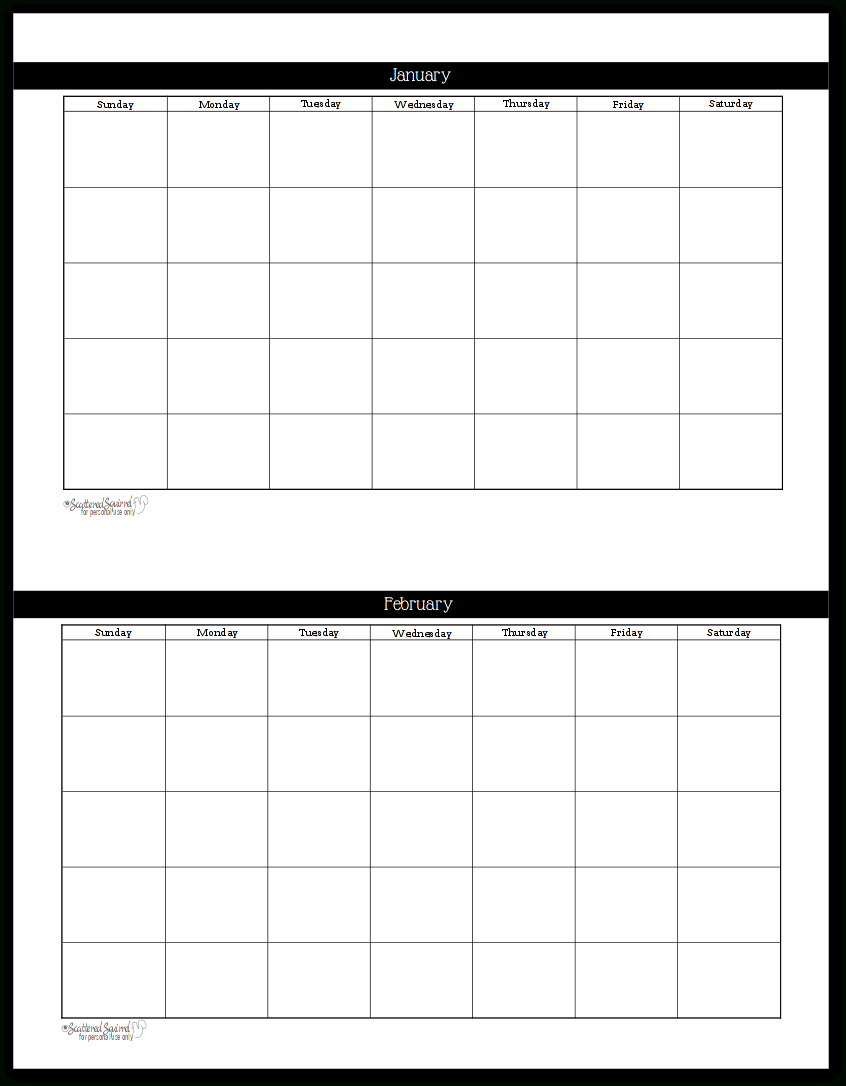 monthly calendar with no dates example calendar printable