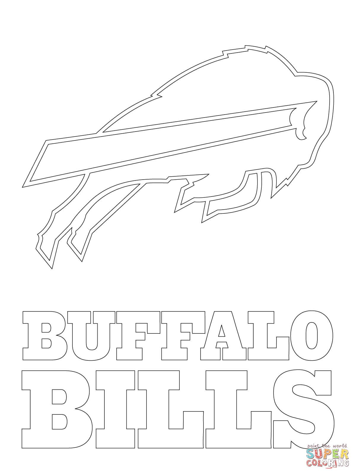 Buffalo Bills Logo | Super Coloring | Birthday Celebrations