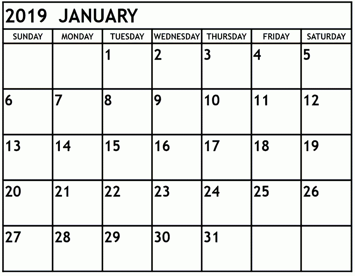 201 Yearly Calendar Printable