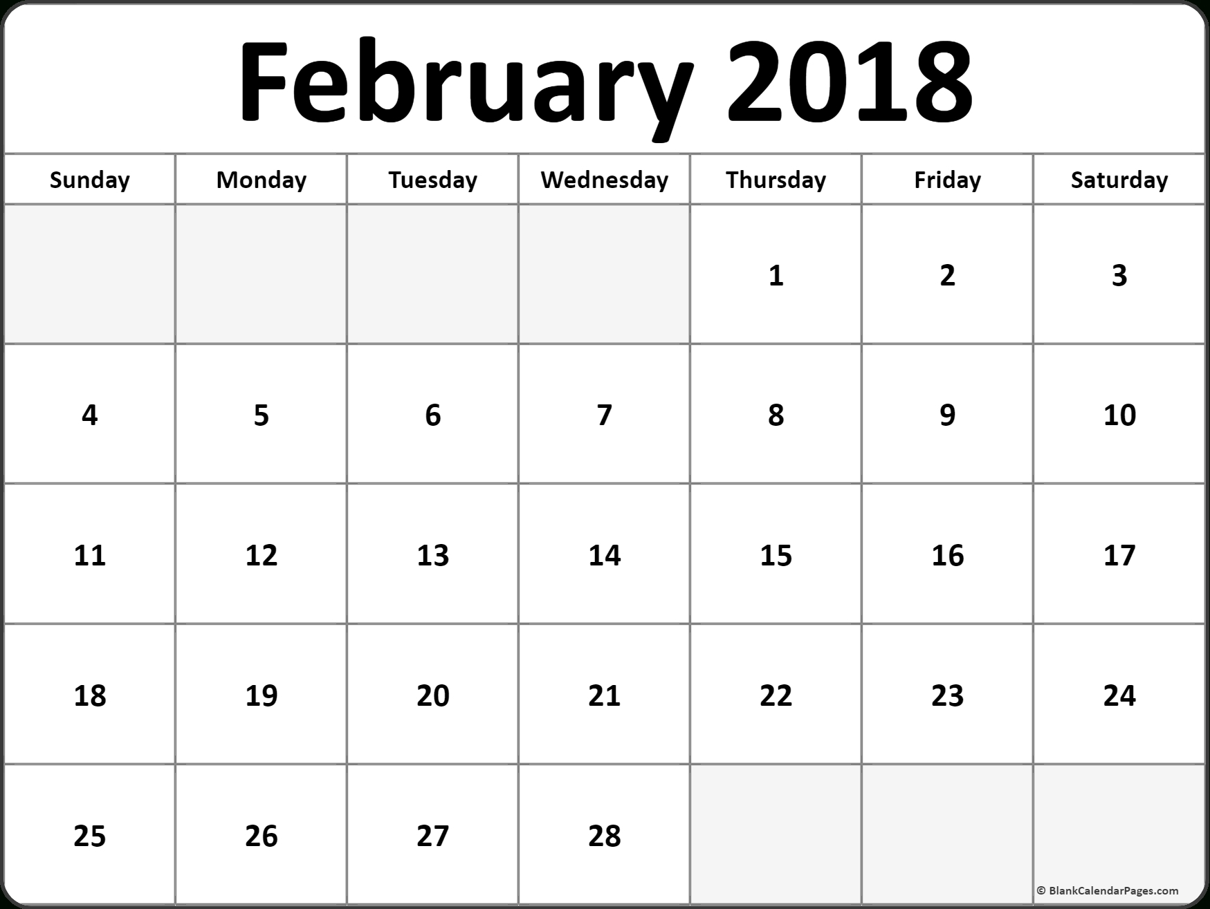 Calendar Month Print Outs • Printable Blank Calendar Template