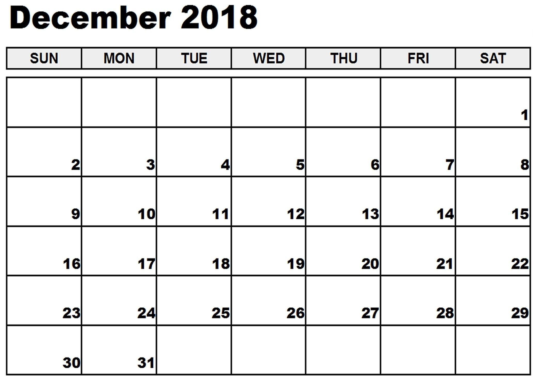 Printable Calendar Template With Notes