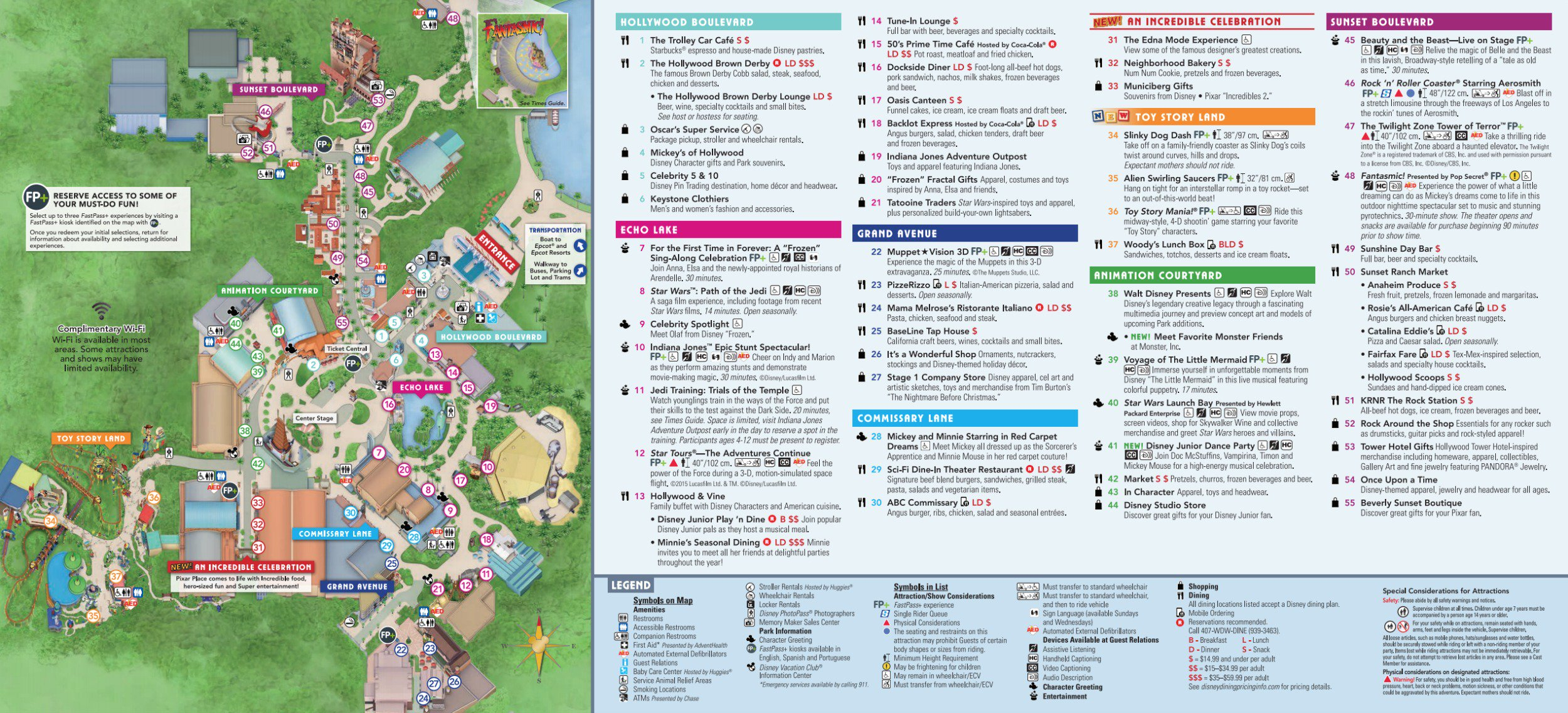 Disney World Map [Maps Of The Resorts, Theme Parks, Water