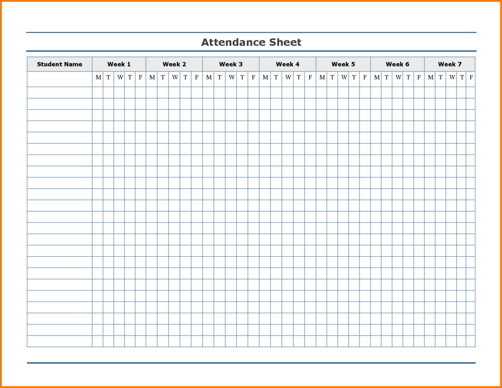 2020 Employee Attendance Tracker Template Free Example Calendar Printable