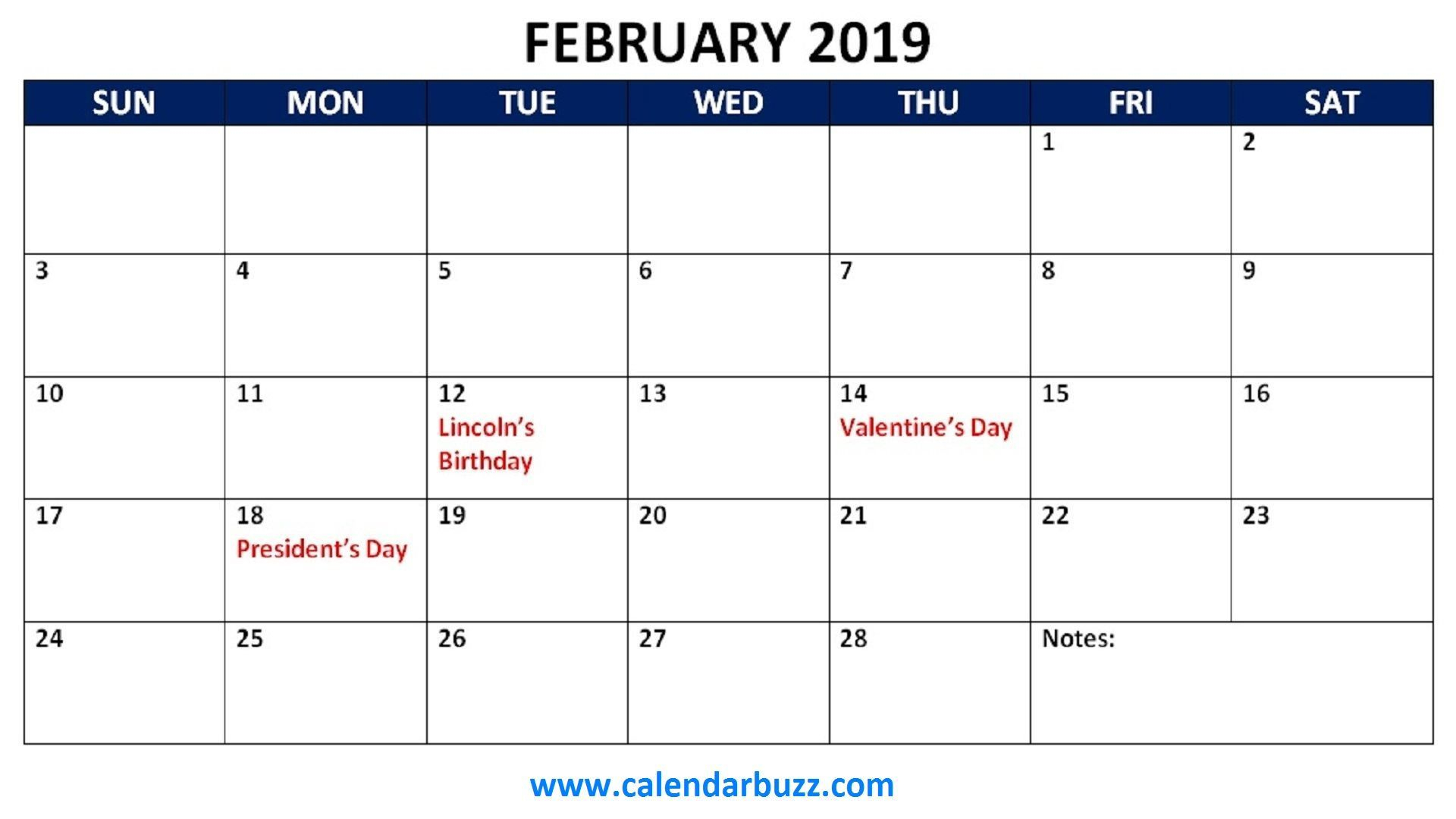 February 2019 Calendar Philippines With Holidays - Free