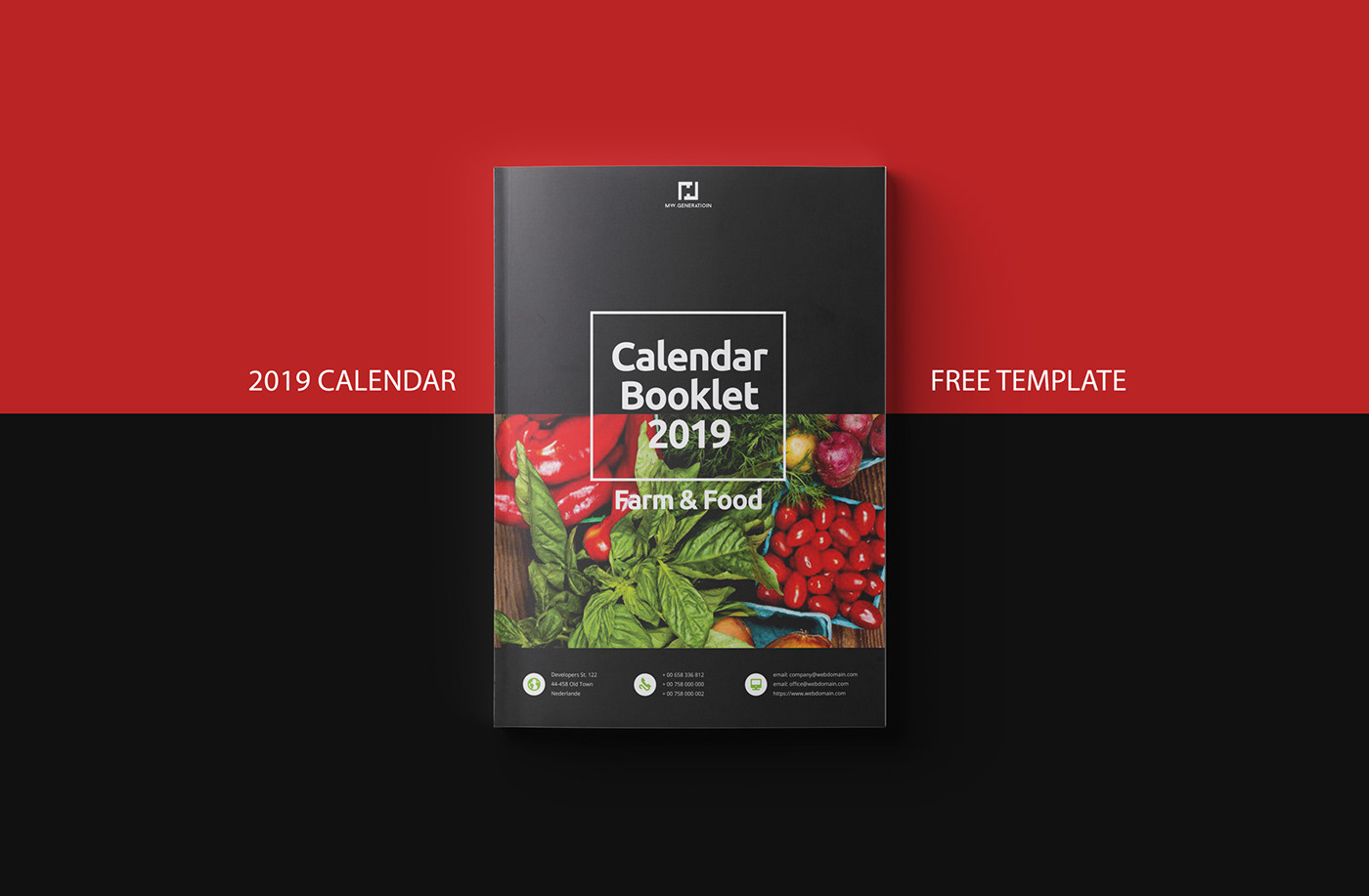 Free Calendar 2019 Indesign Template On Behance