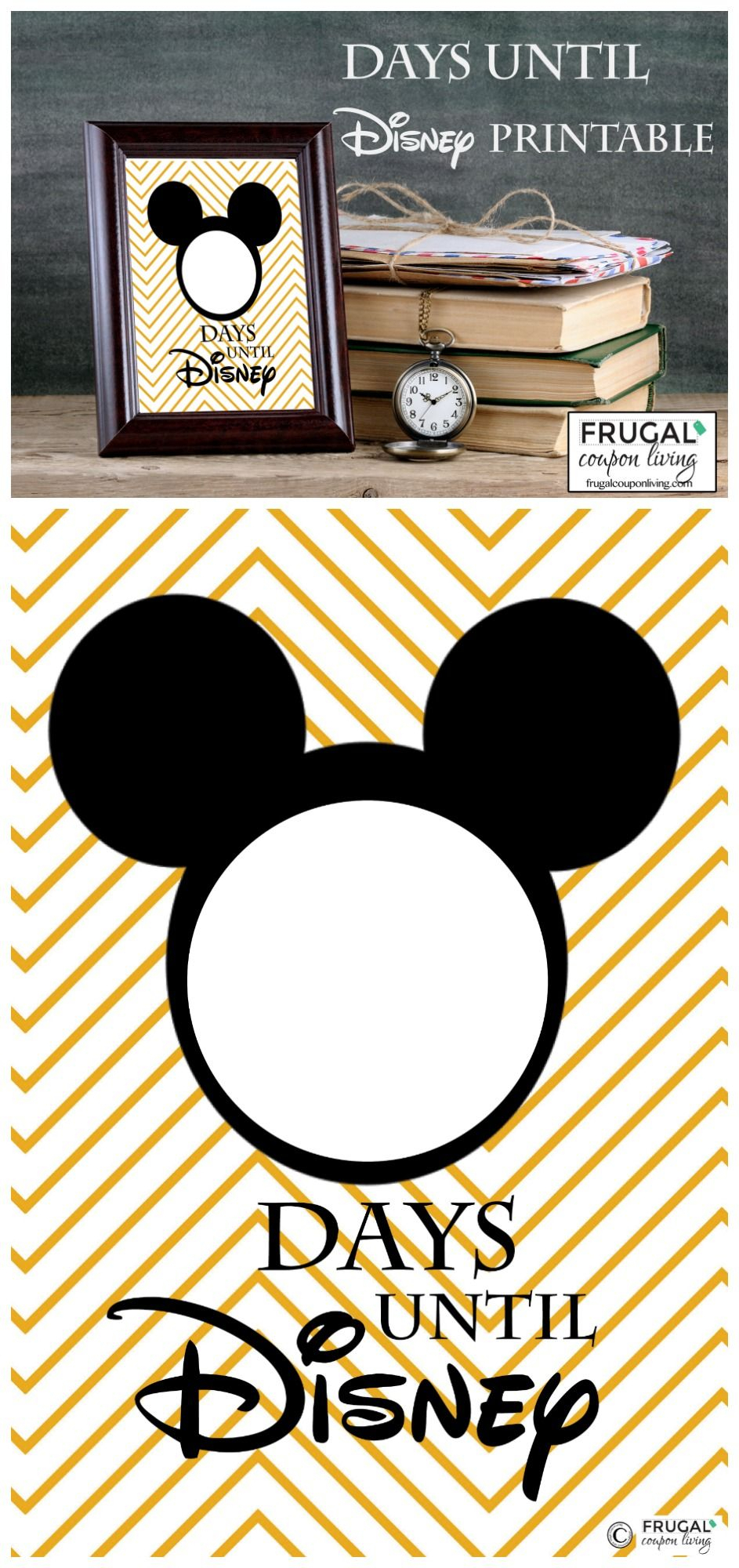 Free Countdown To Disney Printable | Best Of Frugal Coupon