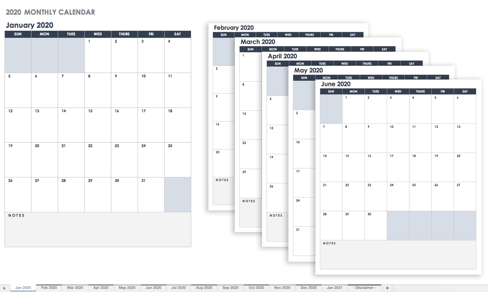 Google Sheets Calendar Template Blank Example Calendar Printable