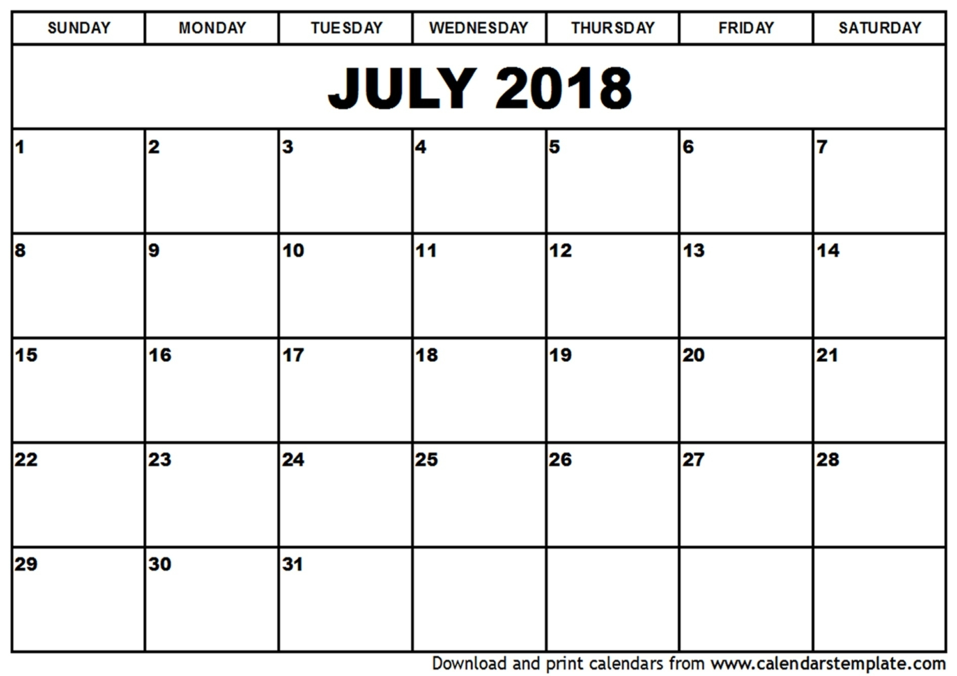 Free Printable 4x6 Monthly Calendar