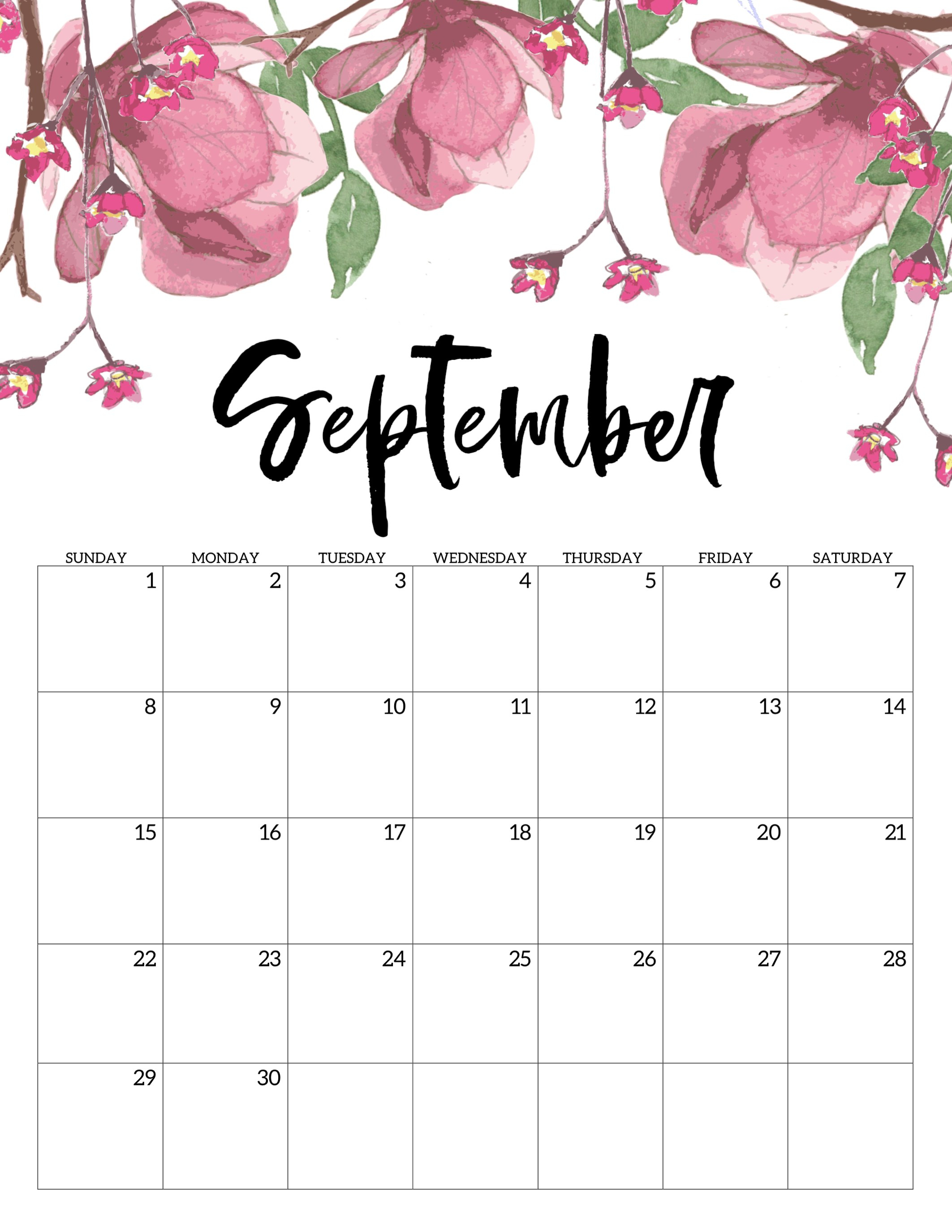 Free Printable Calandars 2019 Calendar With Holidays