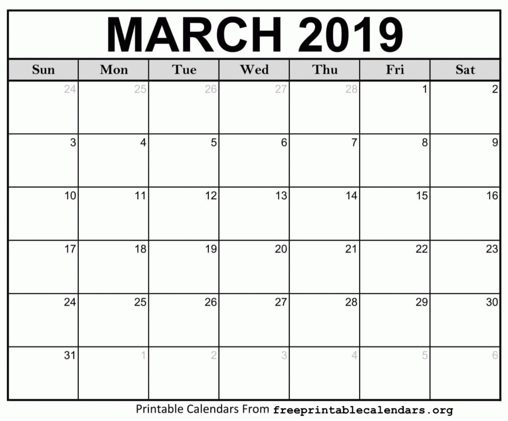 Free Printable Calendars