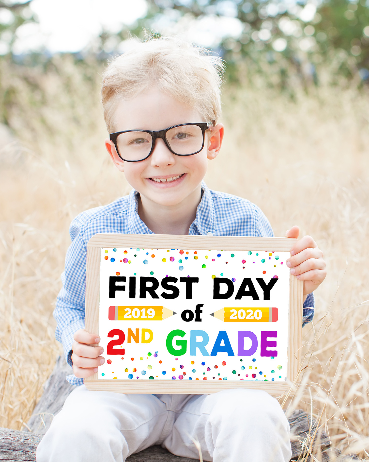 Free Printable First Day Of School Signs - Happiness Is Homemade