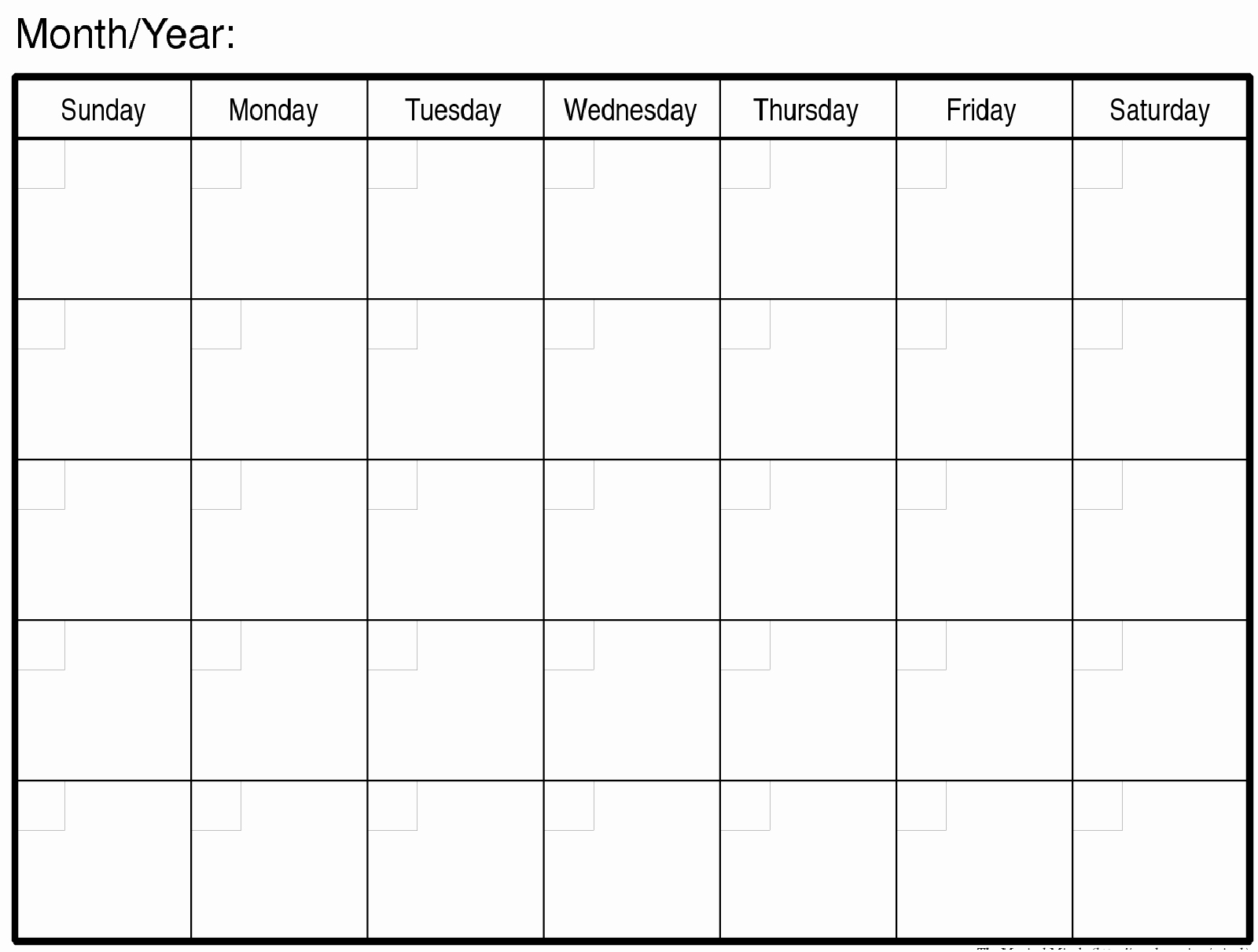 Free Printable Monthly Planner Sheets Bill Organizer