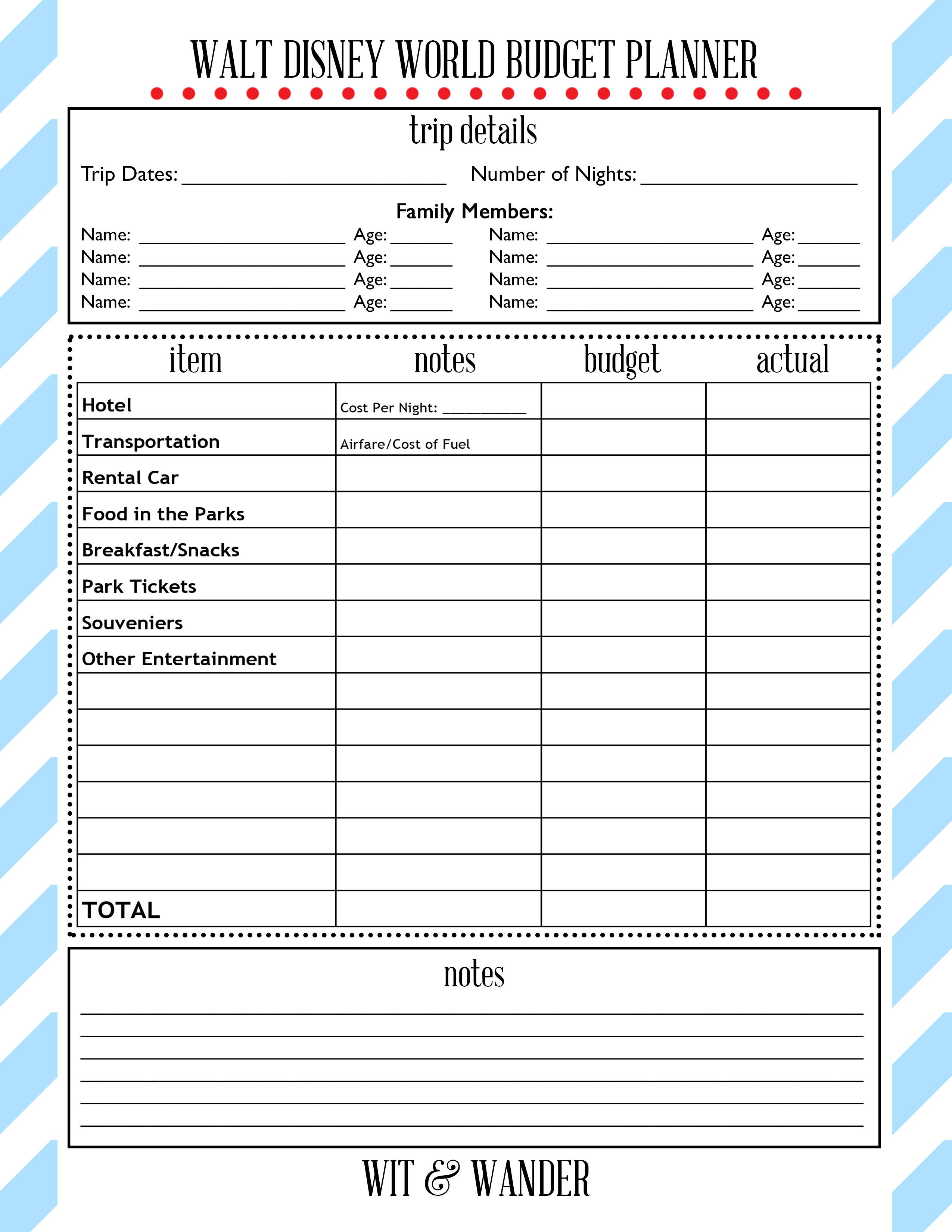 Free Printables | Disney Parks! In 2019 | Disney On A Budget