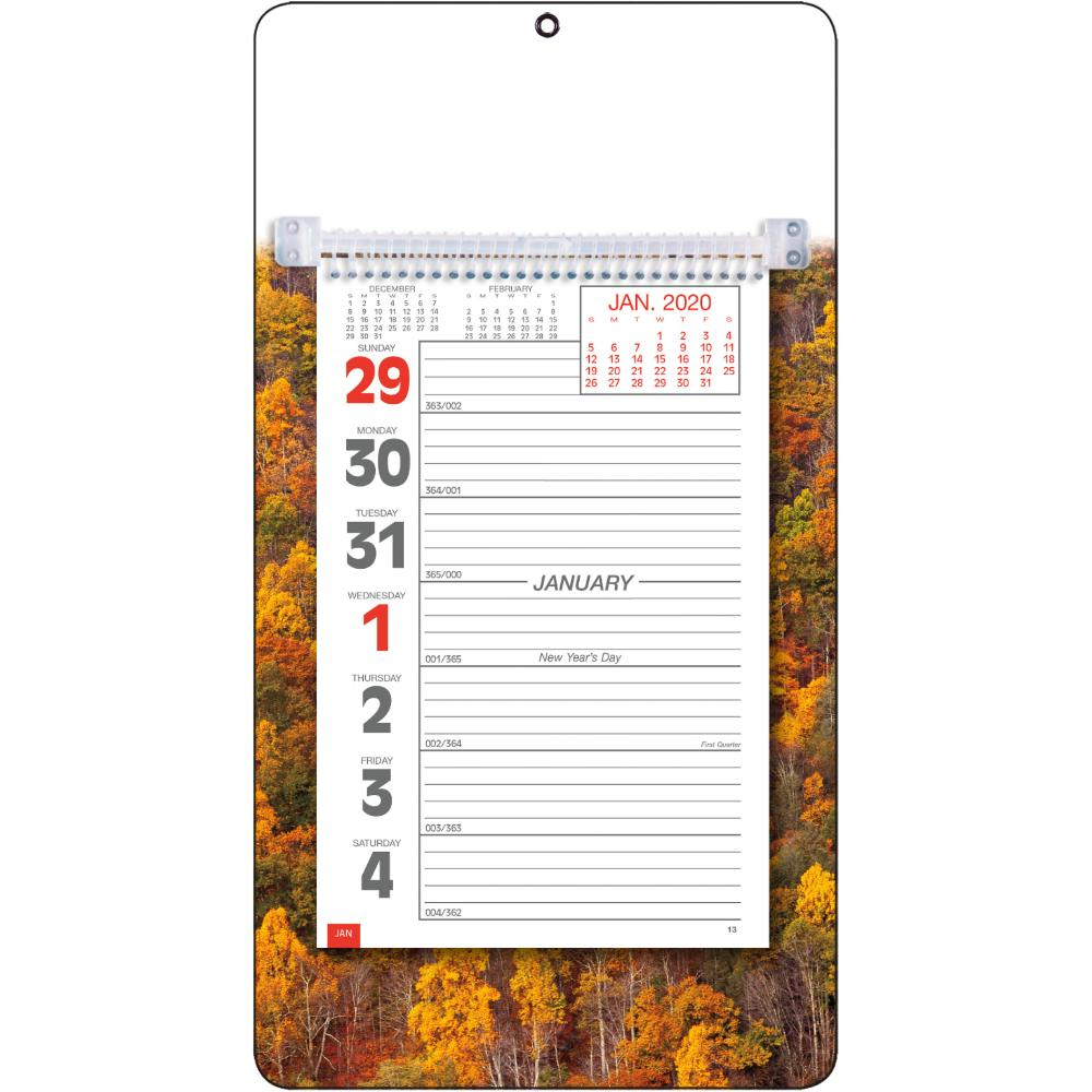 Full-Color Weekly Memo Calendar (2020, Bold Print)