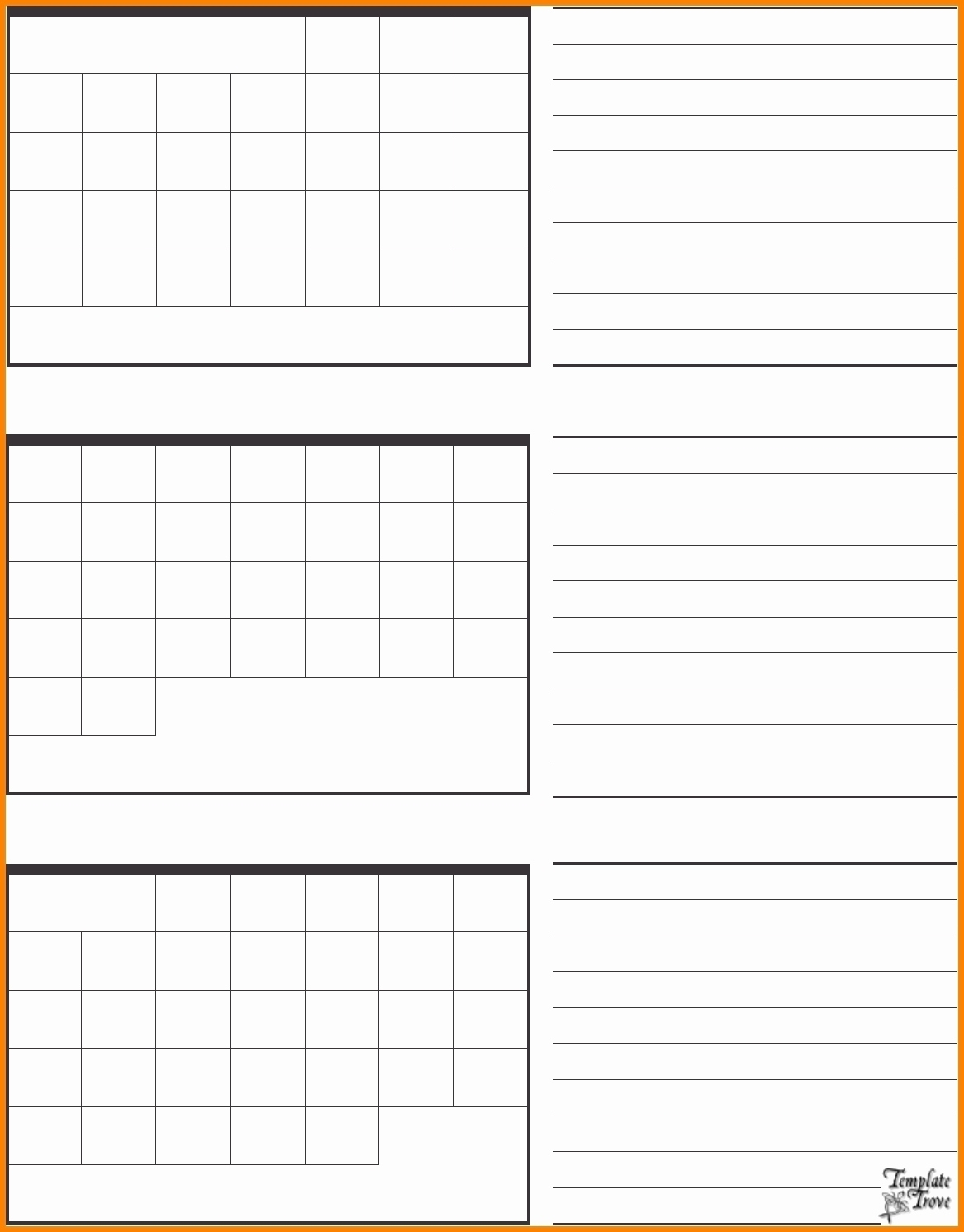 3 Month Blank Printable Calendar Example Calendar Printable