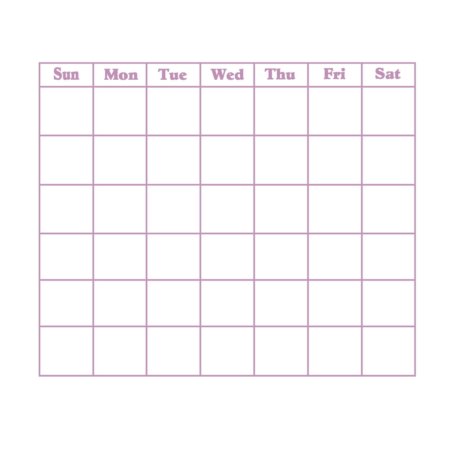 printable calendar grid blank calendar template free printable