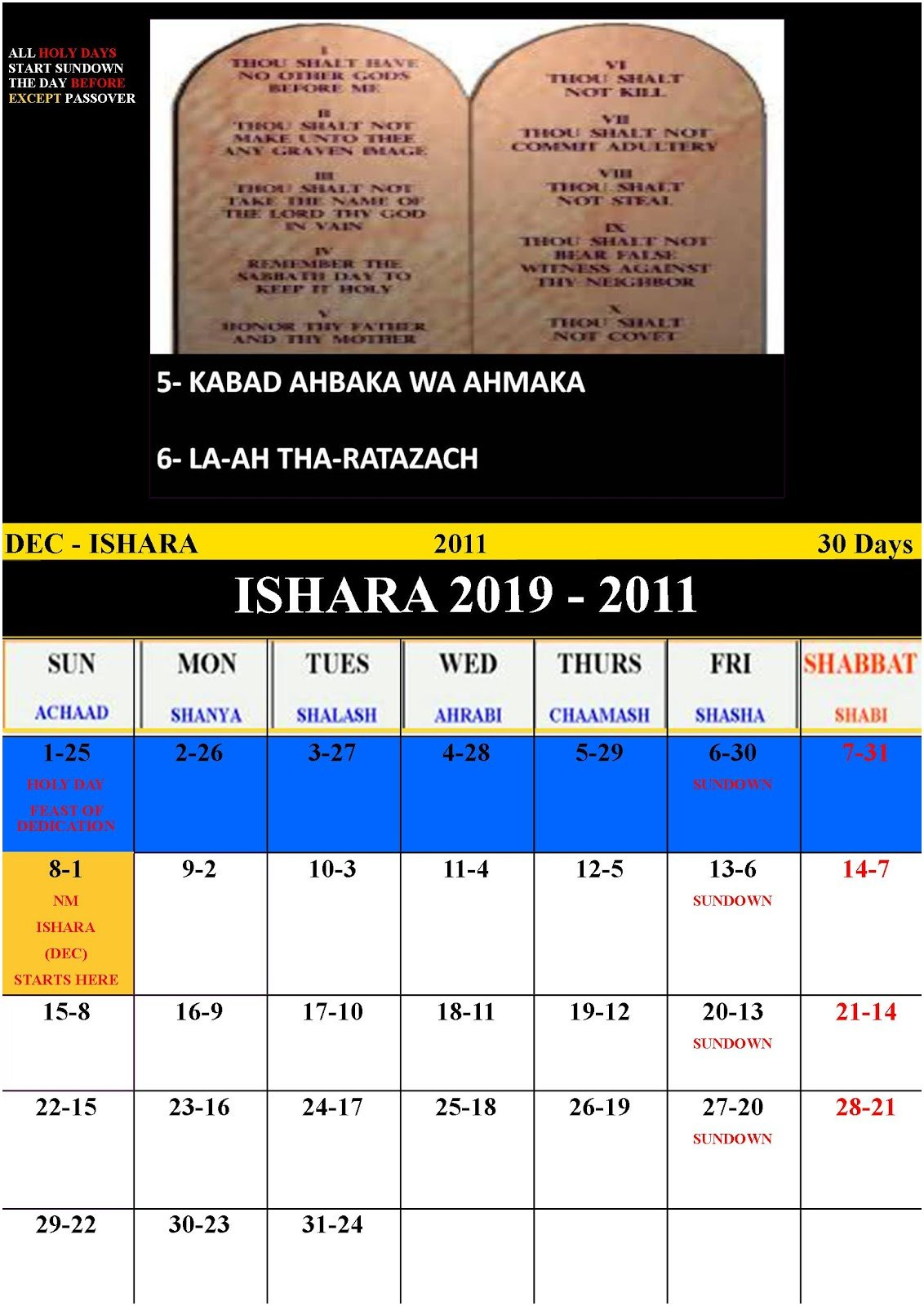 Hebrew Calendar 2019 To Download Or Print | Americanwomanmag