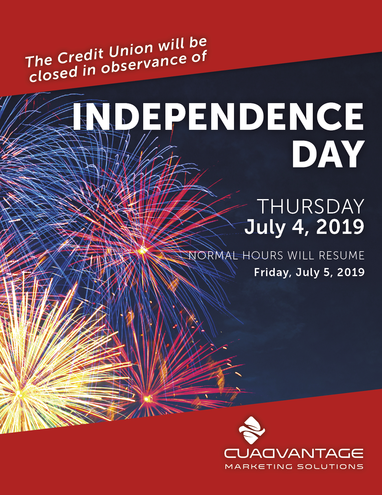 Signs To Print Closed On July 4 | Example Calendar Printable