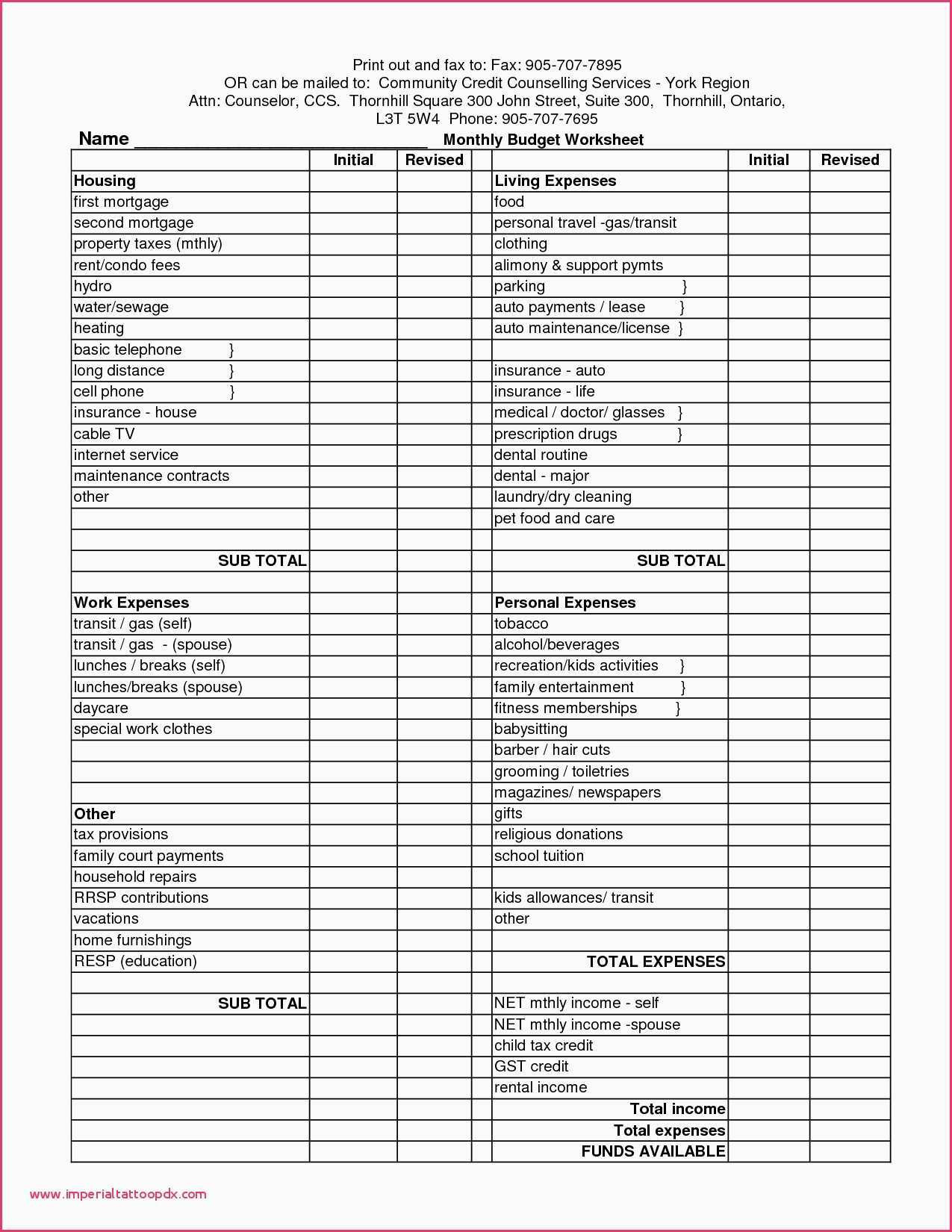 Home Monthly Budget Spreadsheet | Islamopedia.se