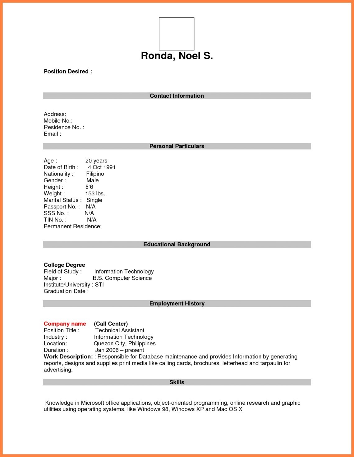 I797B Consulate Change