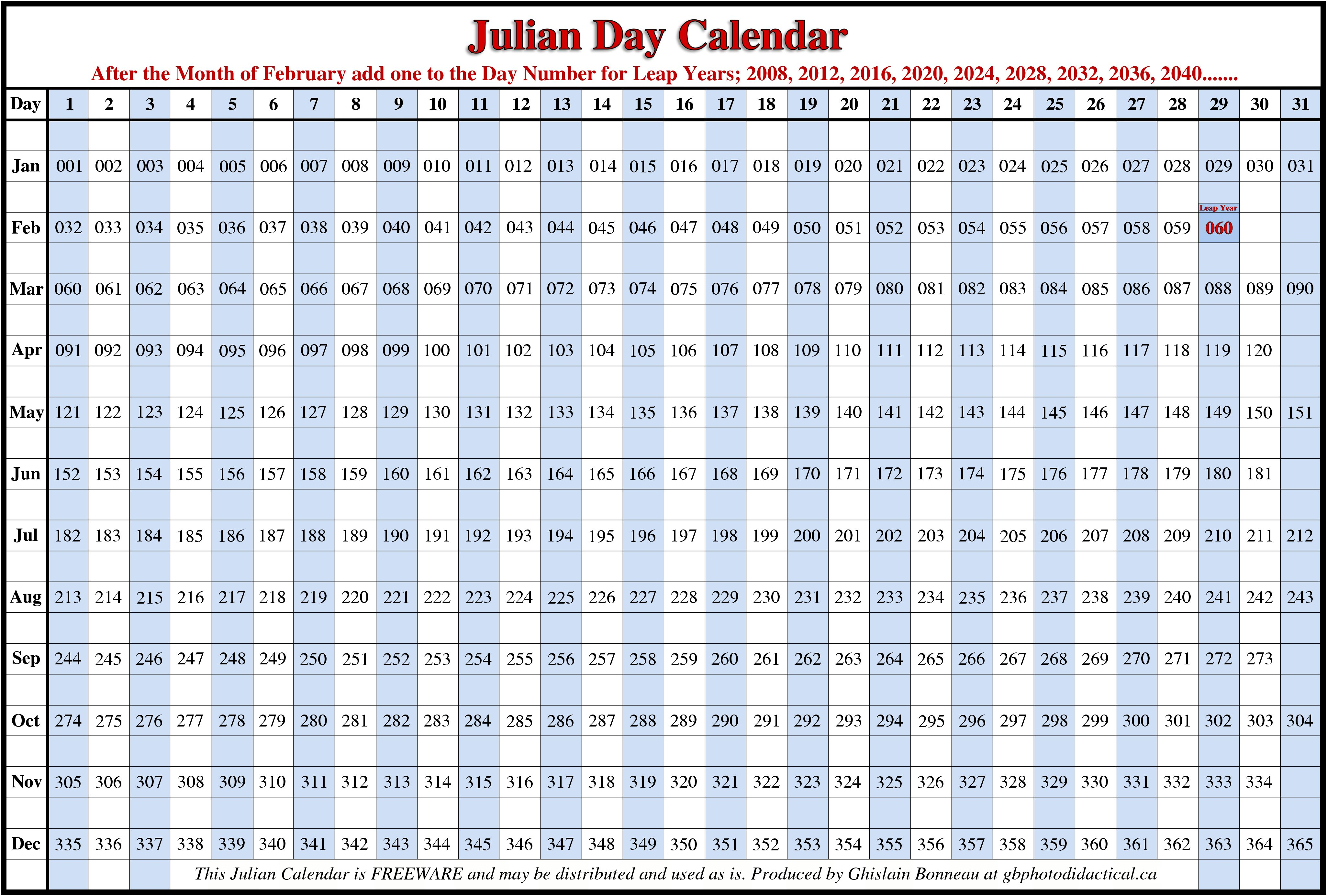 Julian Calendar 2017 To Download Or Print | Americanwomanmag