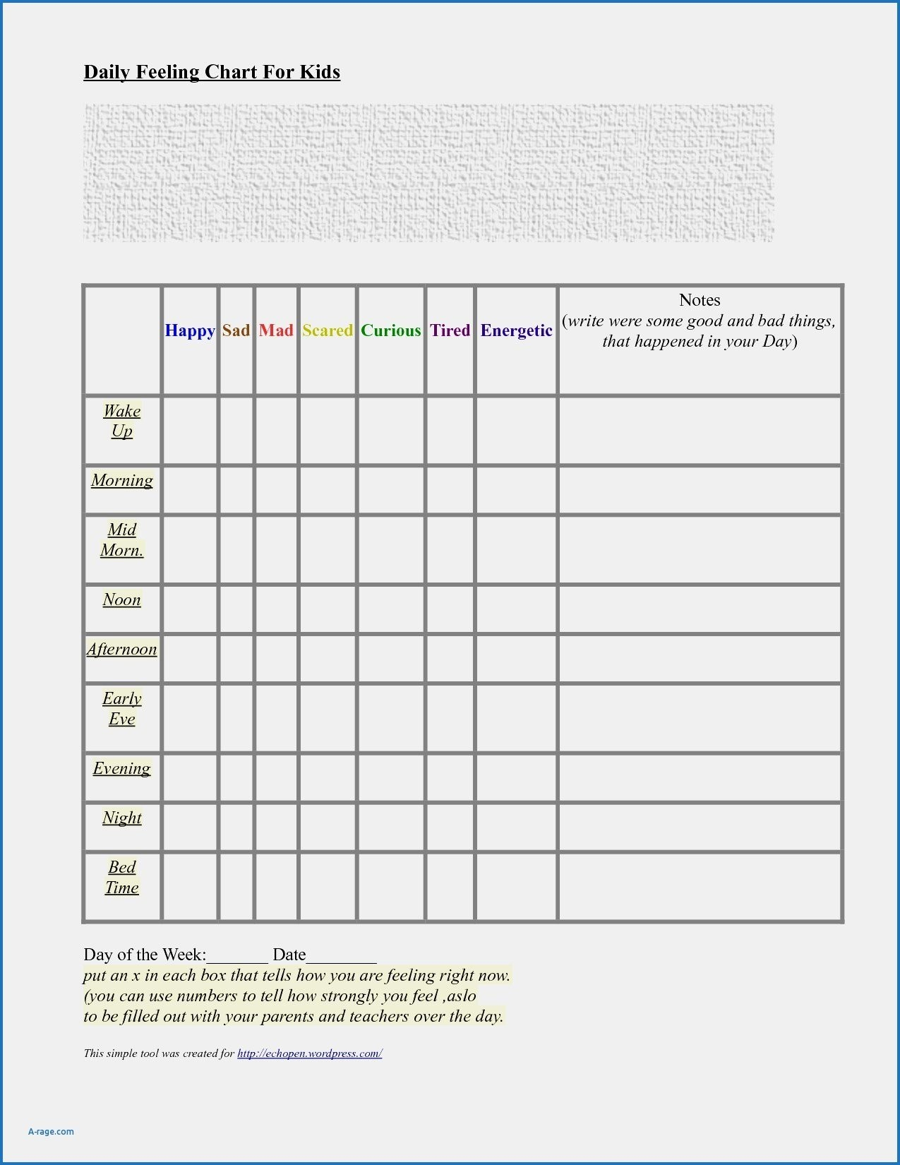 Monthly Behavior Calendar Template Luxury Generous Daily