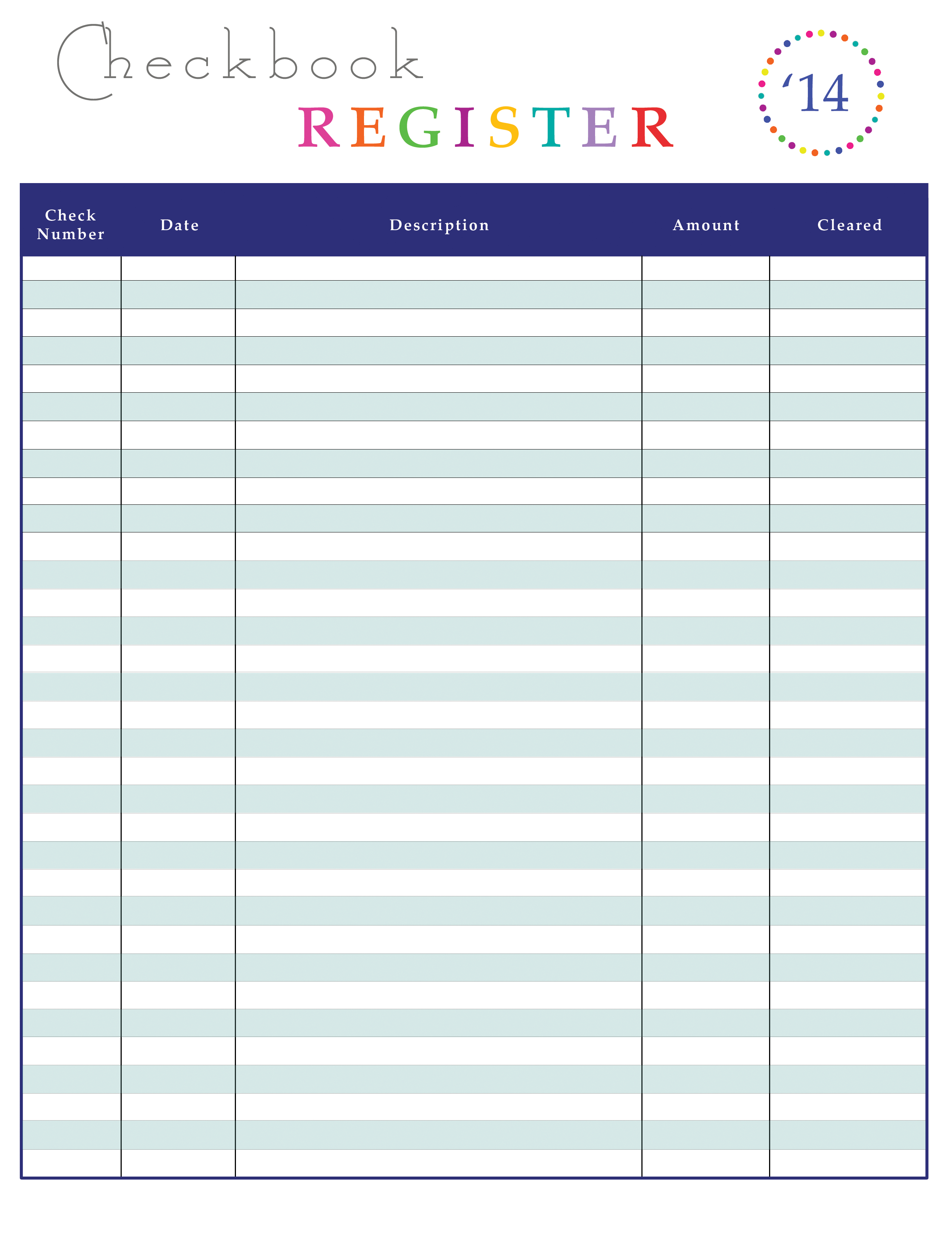 Payoff Debt Calendar Printable | Example Calendar Printable