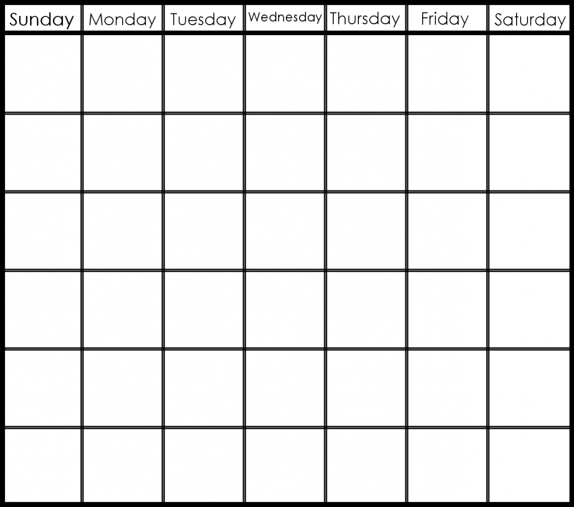 Printable 6 Week Calendars