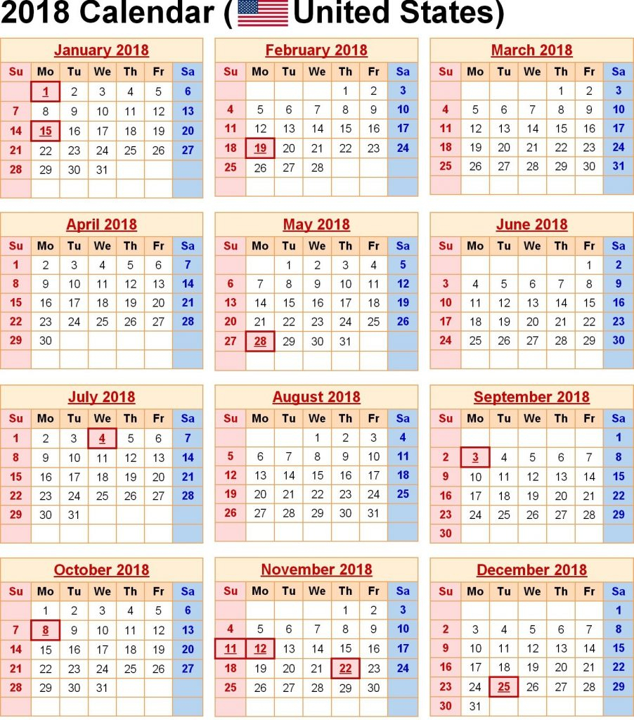 Printable Blank Calendar 2019 Usa - Free August 2019