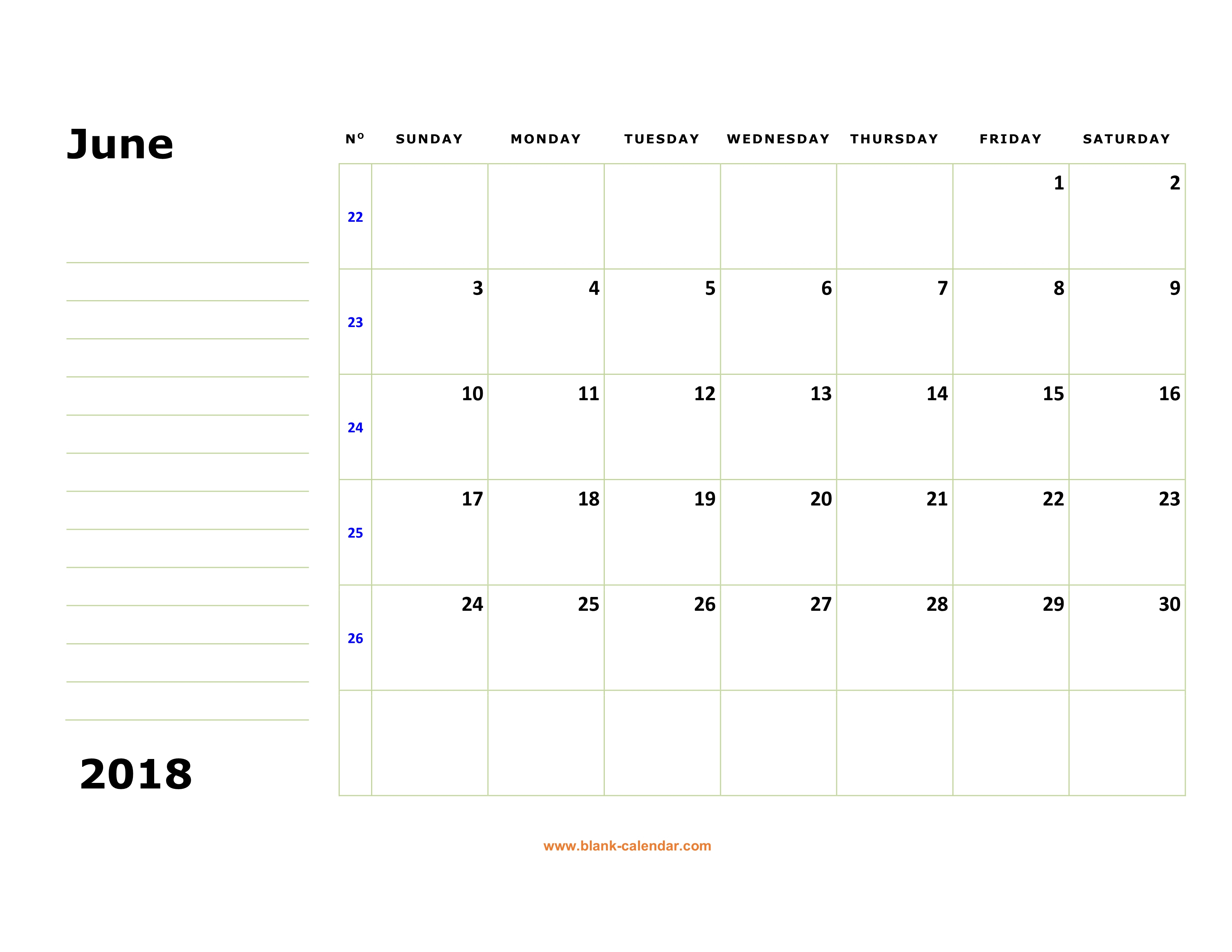 Printable Calendar Large Squares Example Calendar Printable