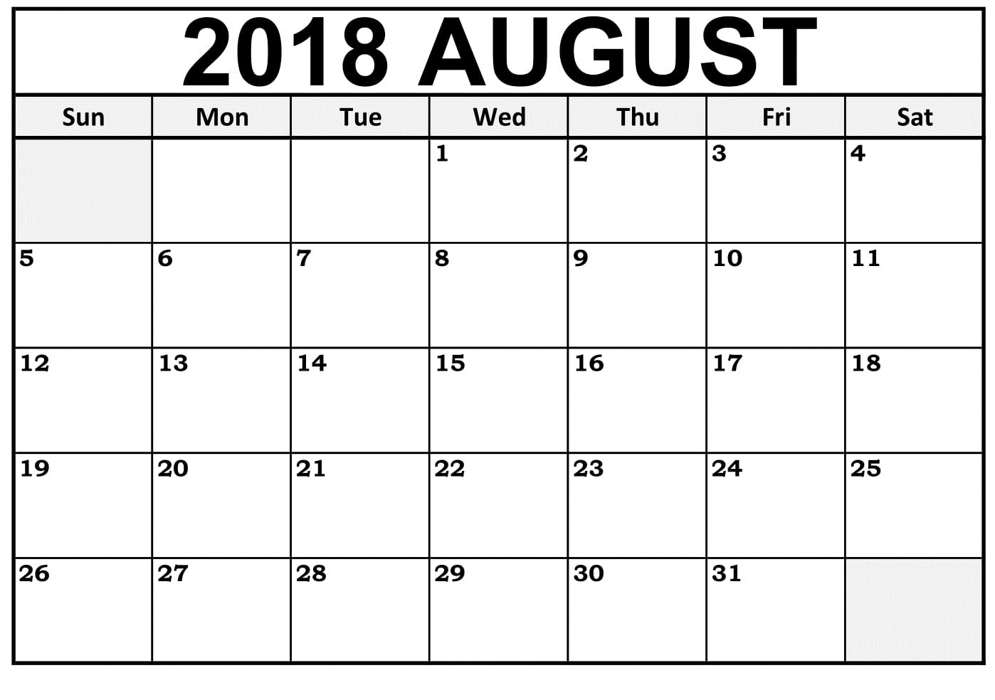 Printable Calendarlabs 2018 | Printable Calendar 2019