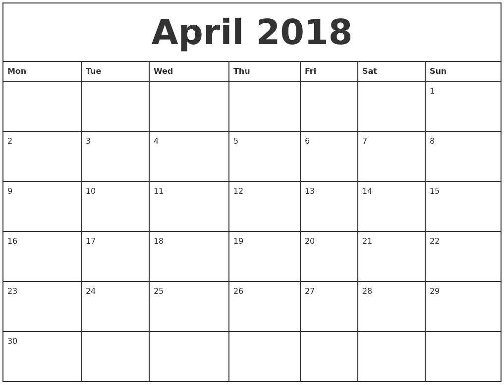 Printable Monthly Calendar Templates | Hauck Mansion