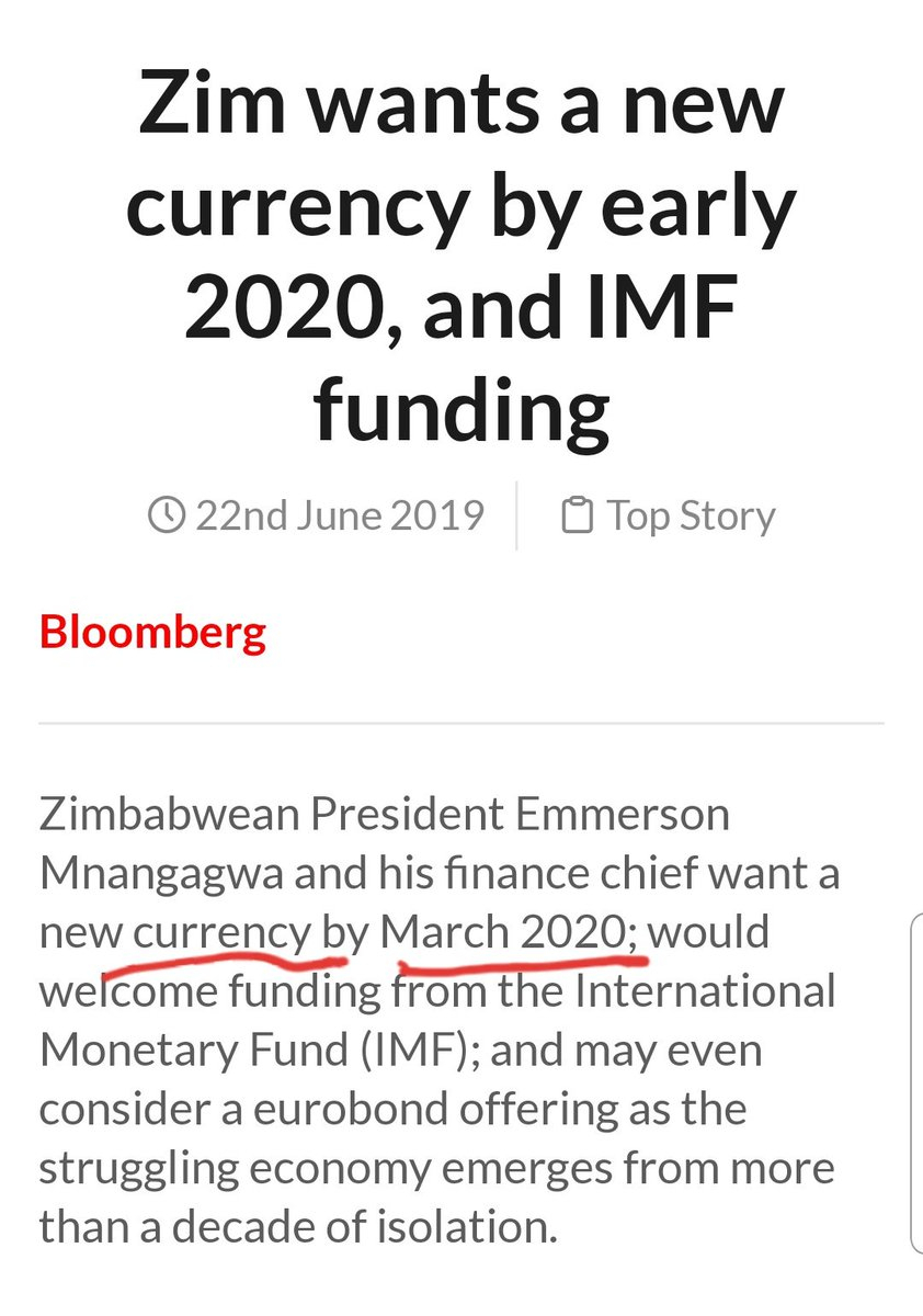 Prof Jonathan Moyo On Twitter: &quot;#zimnewcurrencydates 7 June